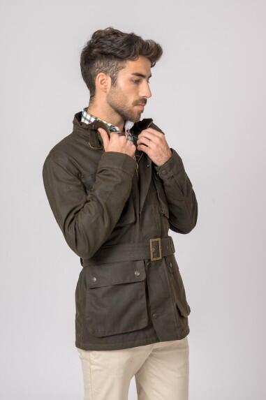 CHAQUETA DENILSON BELT VERDE 2/5