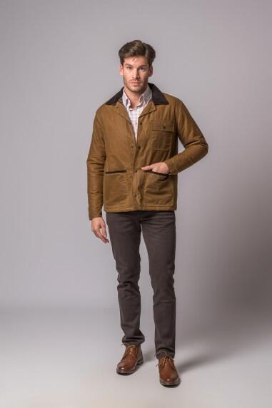 CHAQUETA ENCERADA PATRICK CAMEL 4/5