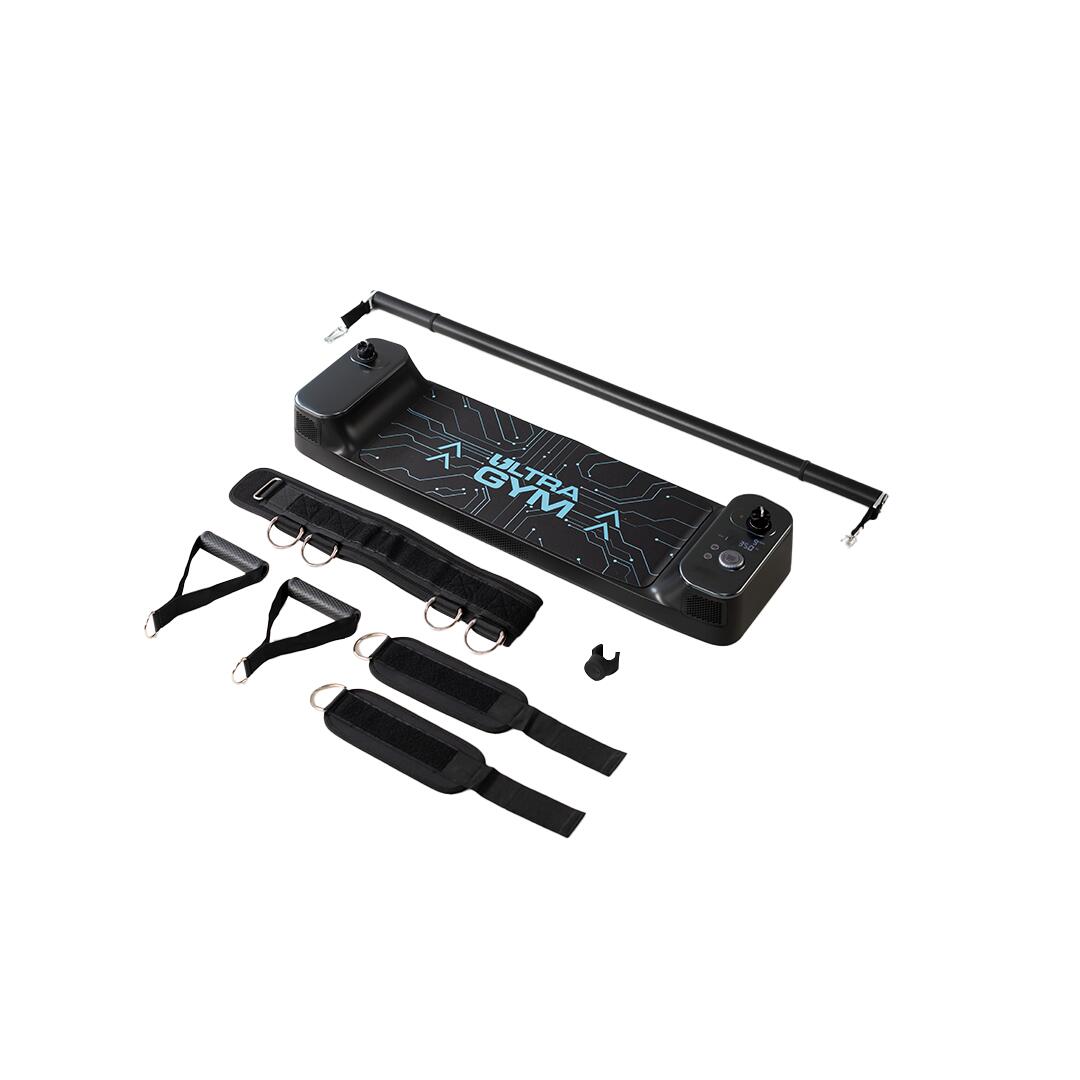 Portl UltraGym Ultimate Combo | All-in-One Smart Home Gym | Upto 70 kgs of Digital Weights | 150 + Exercises | Full Body Workout | Compact Multipurpose Portable Fitness Equipment | Strength Training System