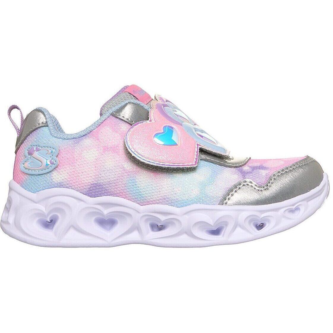 Zapatillas Skechers Heart Lights - Lovin Reflecti, Multicolor, Niños 3/5