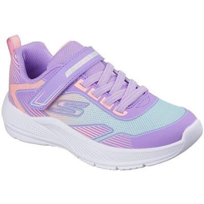 Zapatillas Skechers Microspec Advance - Oasis Poi, Púrpura, Niños