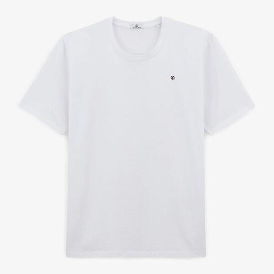 T-shirt Theo col rond blanc