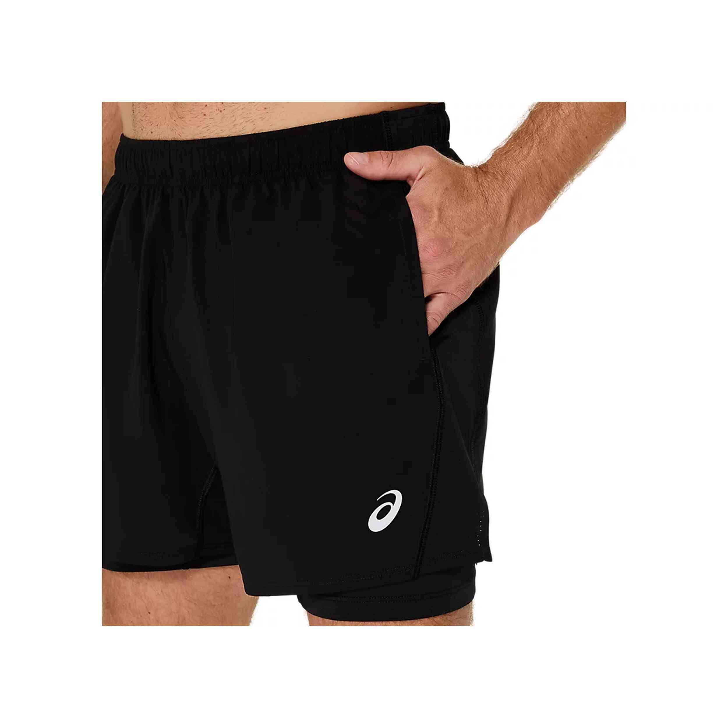 Kurze hose Asics Modell 2011D218-001 für männer 4/5