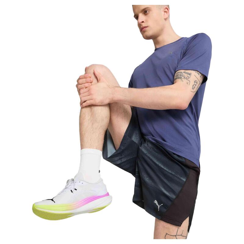 Pantaloni scurți de alergare pentru bărbați PUMA Run Velocity AOP 7"