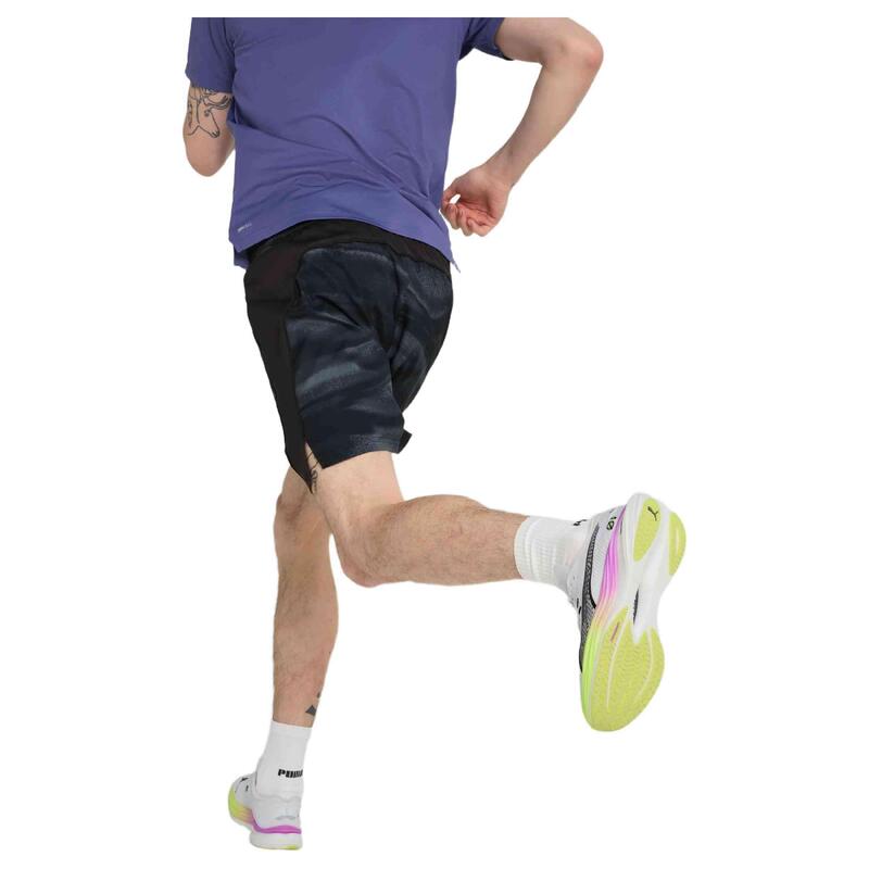 Pantaloni scurți de alergare pentru bărbați PUMA Run Velocity AOP 7"