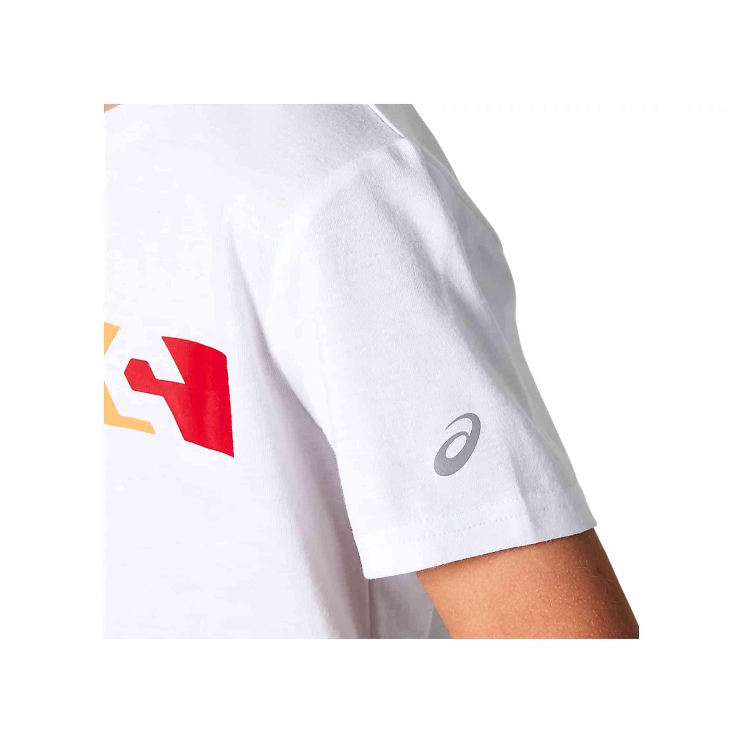 T-shirt Asics modèle 2034A083-100 pour unisexe enfants 5/5