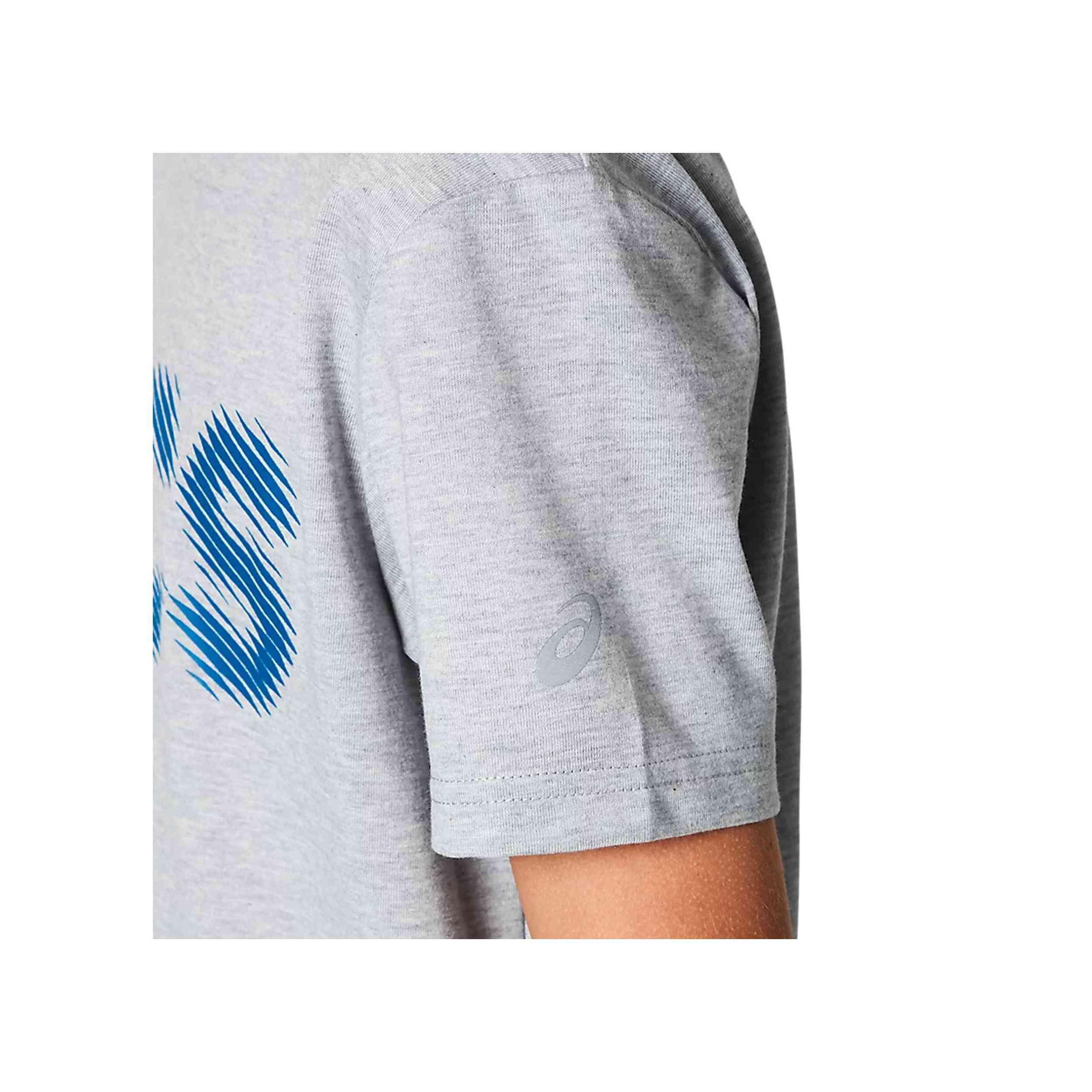 Maglia a maniche corte Asics modello 2034A081-020 per unisex ragazzi 5/5