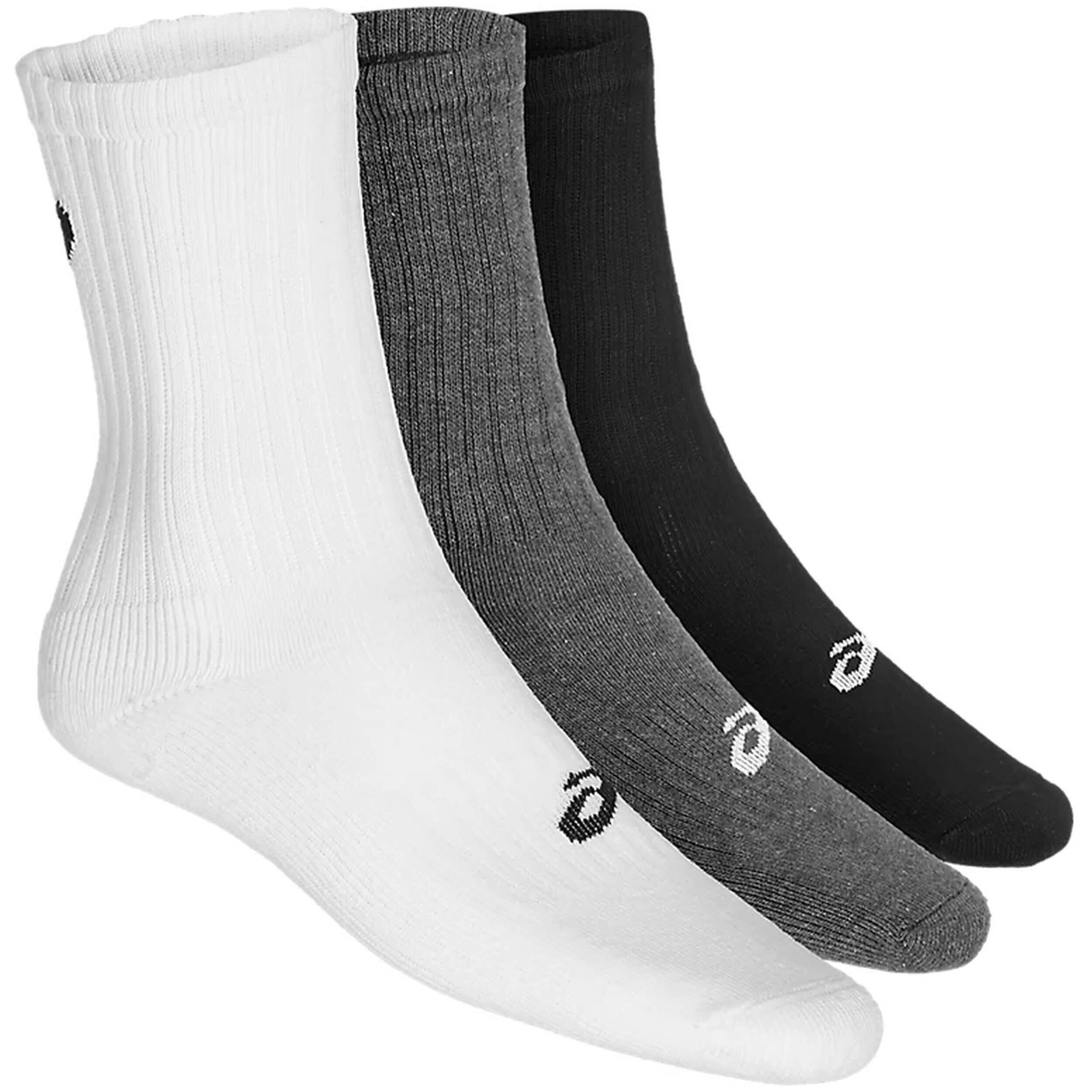 Pack de 3 pares de meias Asics Crew Socks 3/4