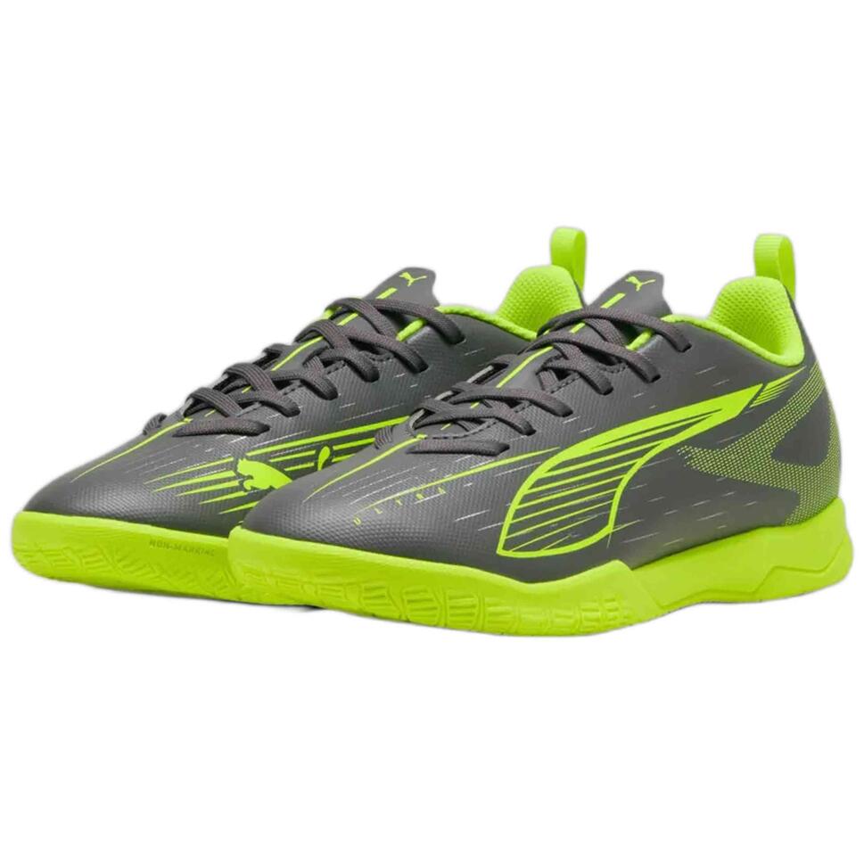 Buty piłkarskie dziecięce PUMA Ultra 5 Play IT Jr matte aged alert/puma aged