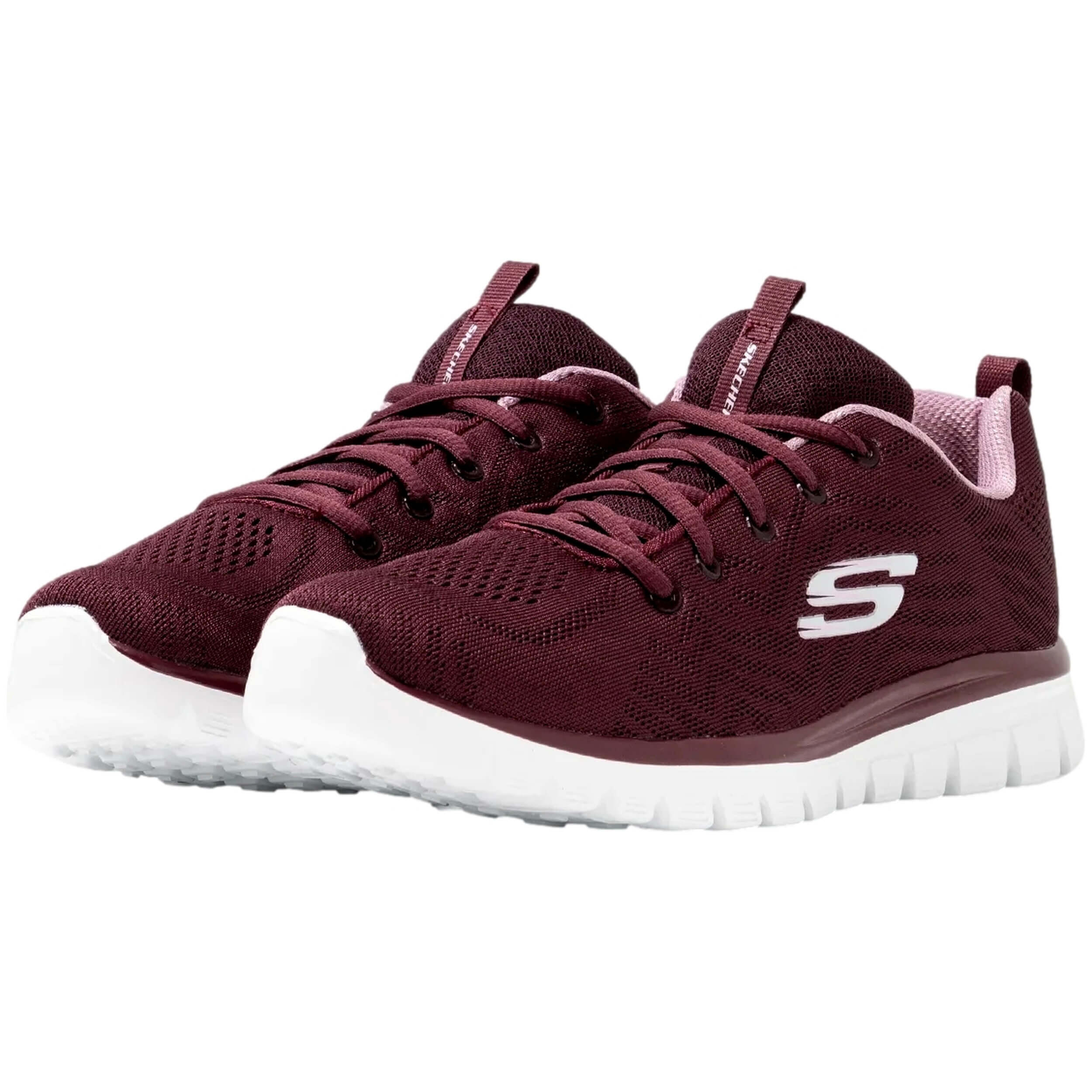 Sapatilhas Skechers modelo 12615-WINE para mulheres 3/5