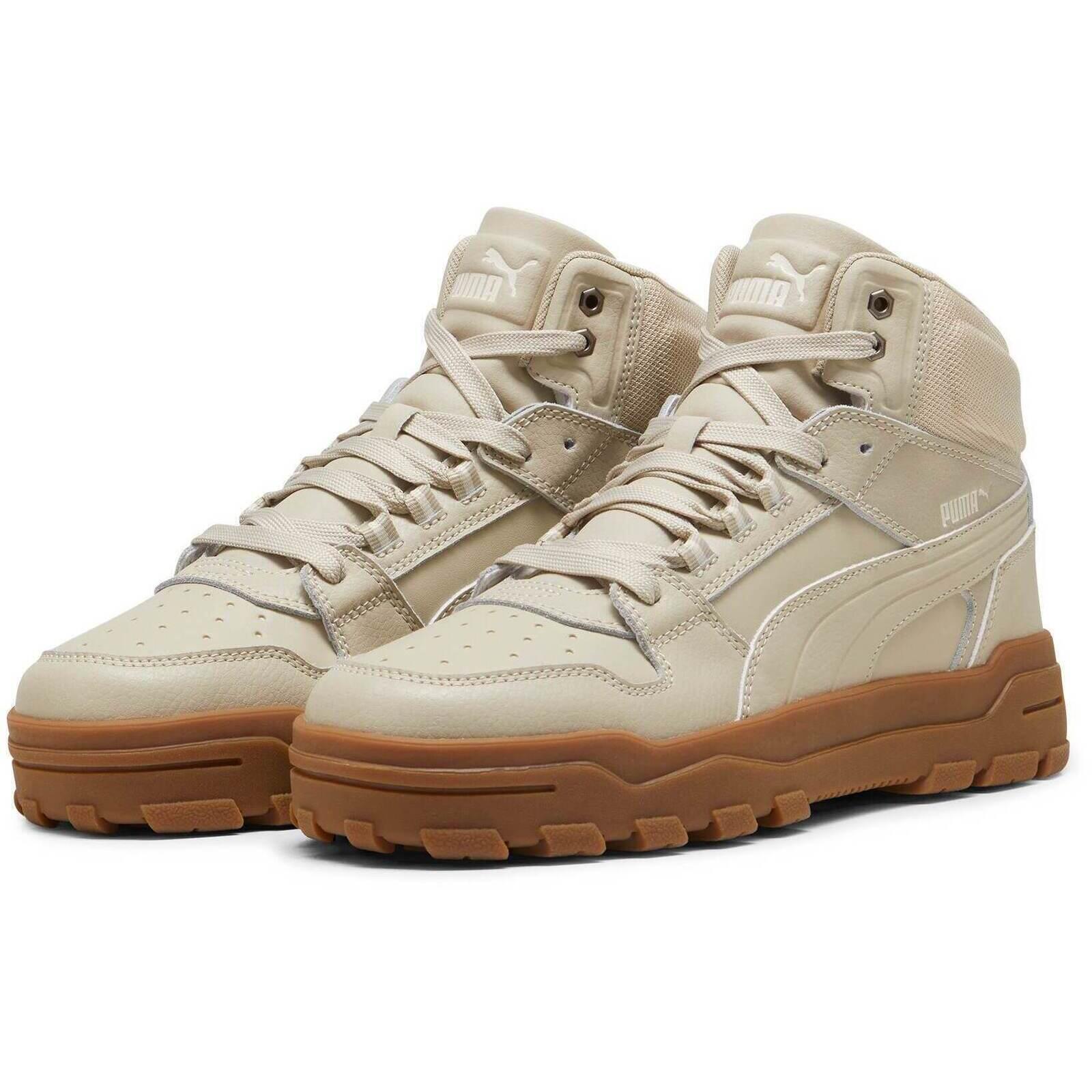 Baskets Puma Rebound, Beige, Unisexe 3/5