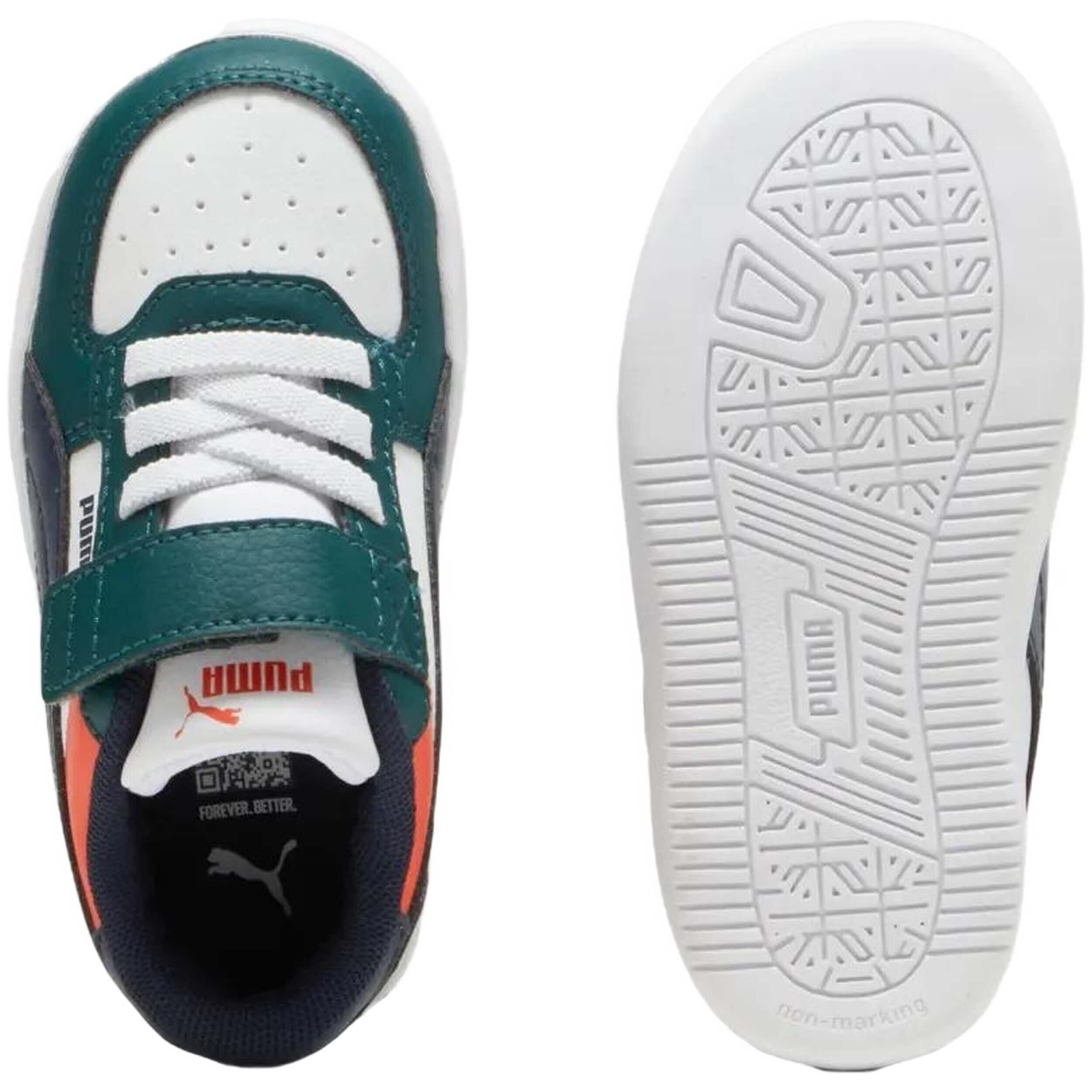 Sneaker Bambino   Caven 2.0 block bco/verde/blu 394463-09 4/5