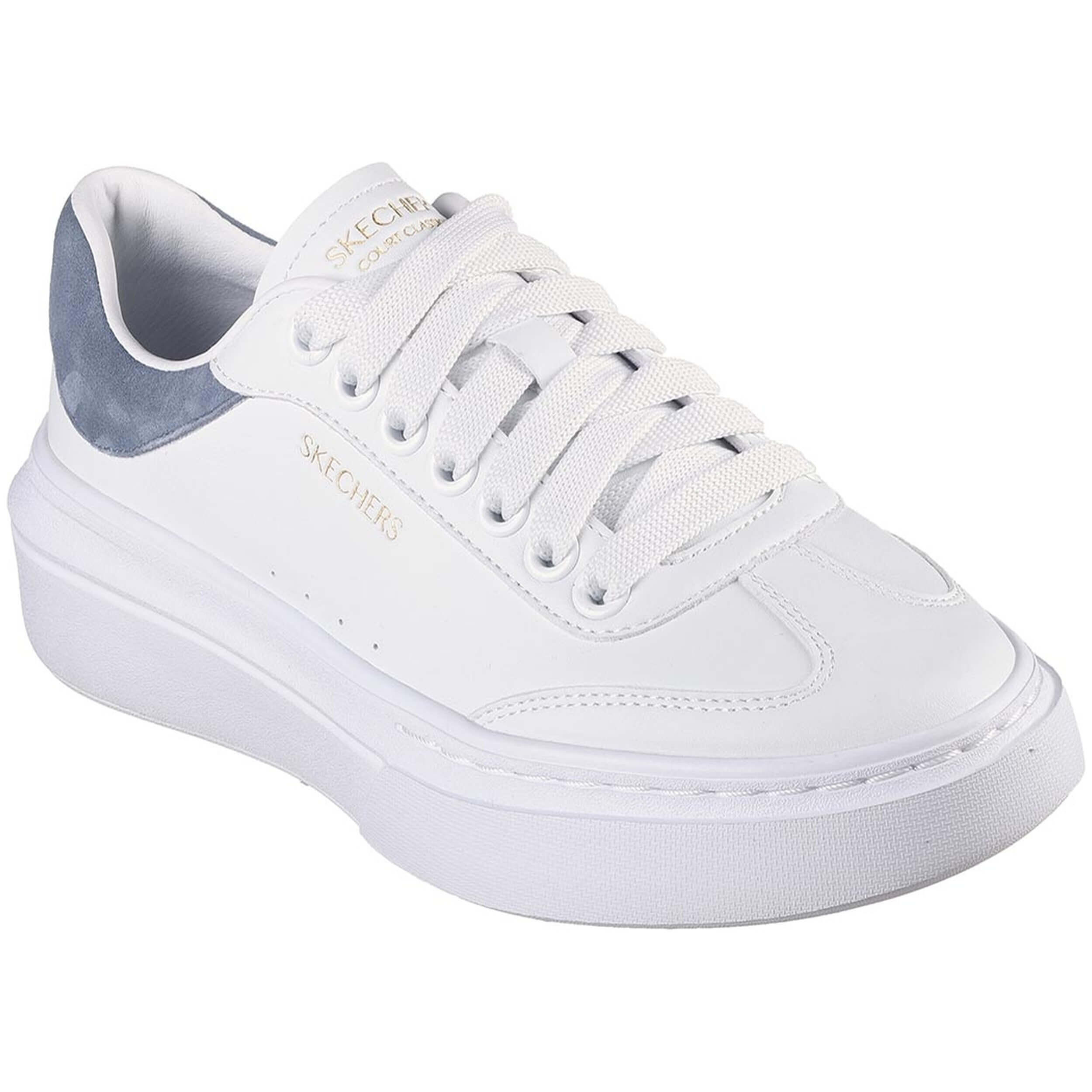 Skechers - Baskets Skechers Modèle 10070-628590 Pour Femmes - Chaussures De Sport - Blanc - Decathlon