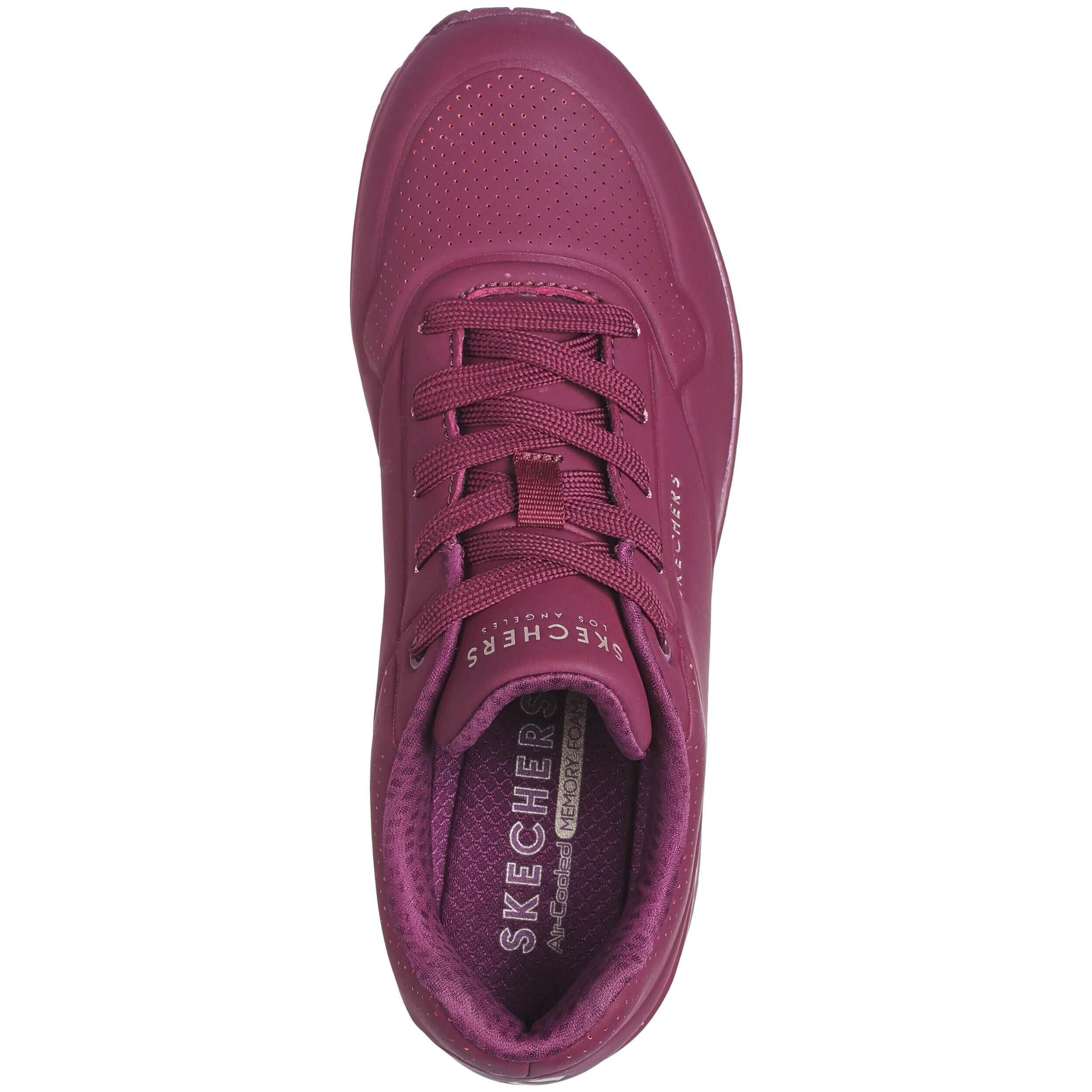 Sapatilhas Skechers modelo 73690-PLUM para mulheres 3/5