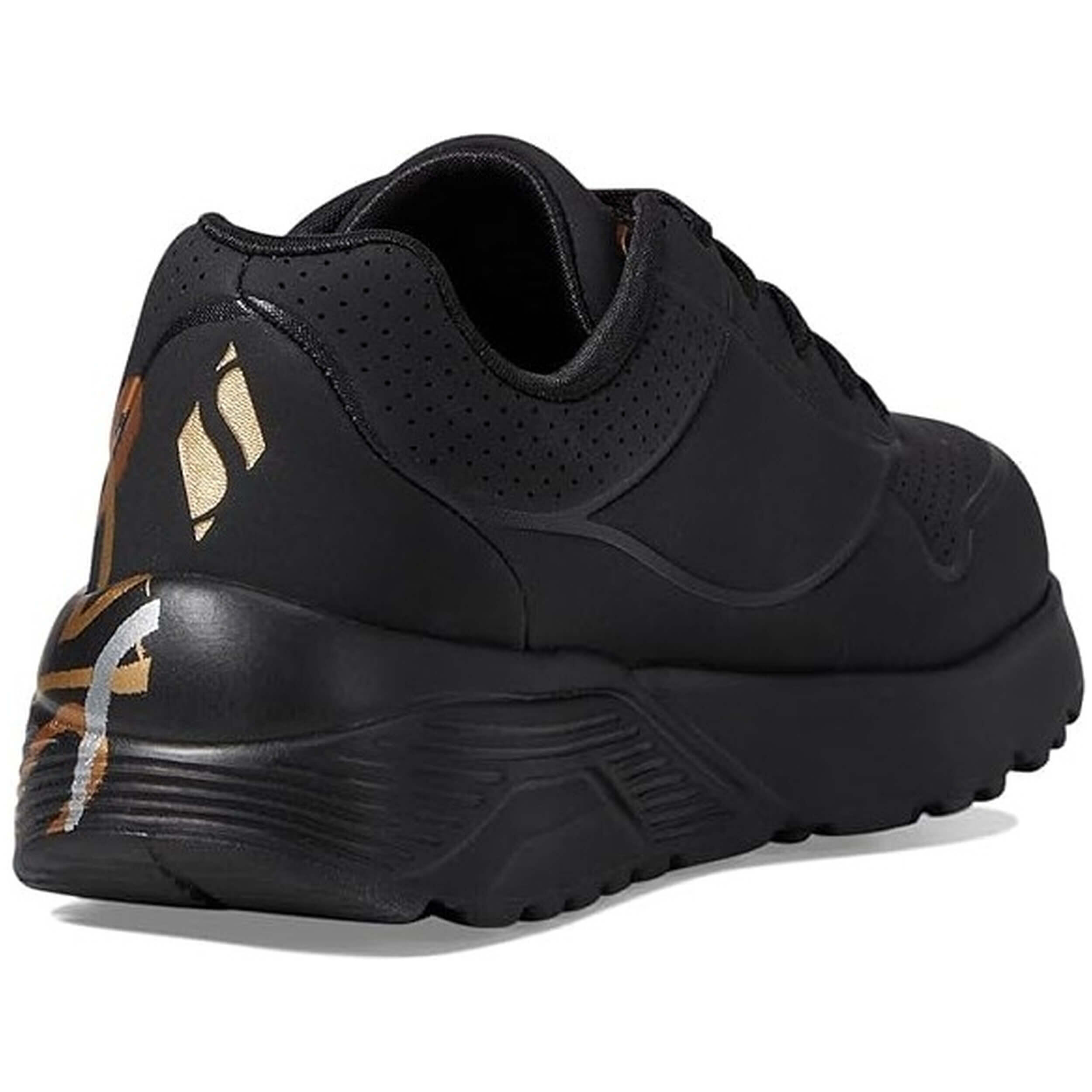 Tênis para criança Skechers uno lite metallic love jgoldcrown Multicolor 5/5