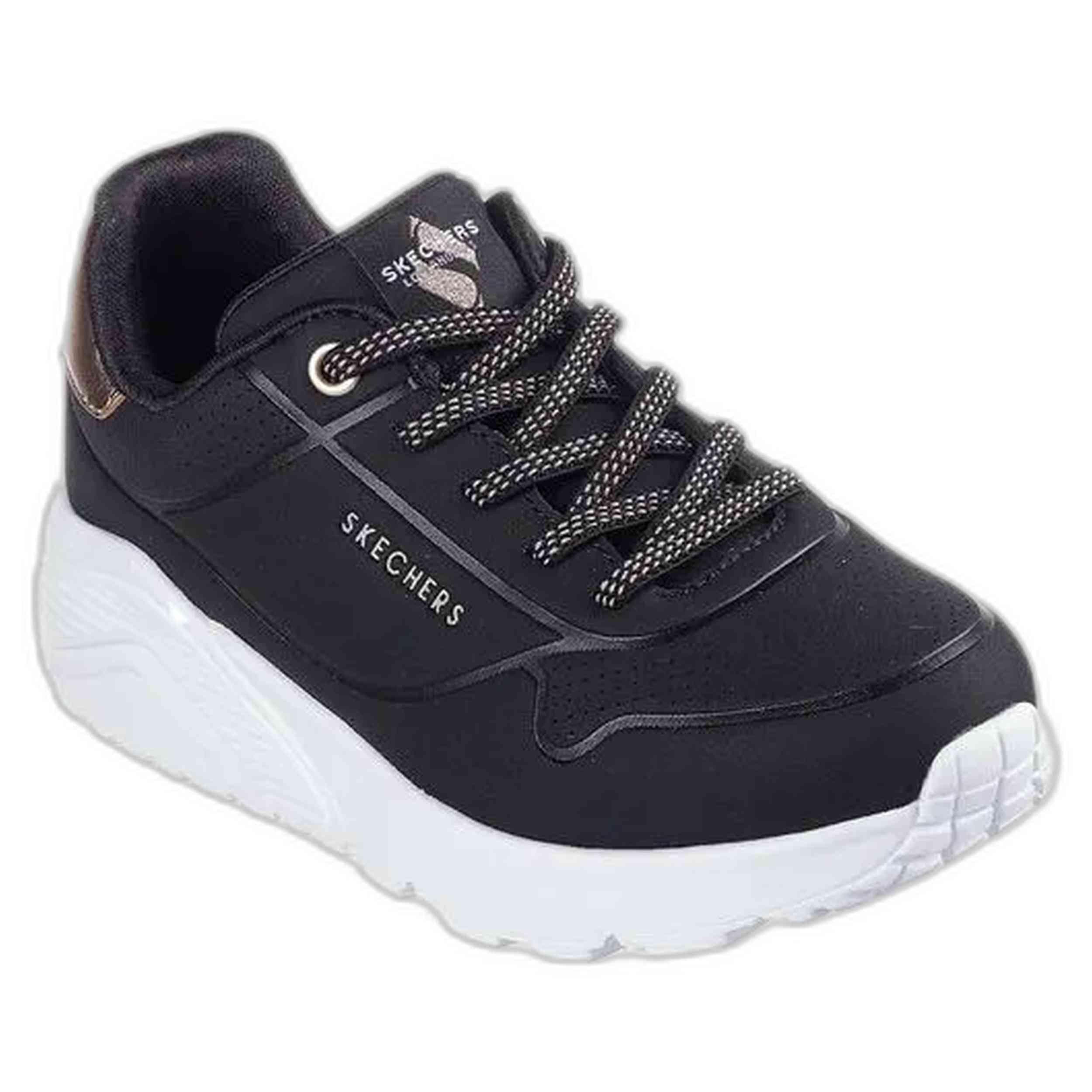 Sapatilhas Skechers modelo 310384LBLK para crianças unissex 3/5