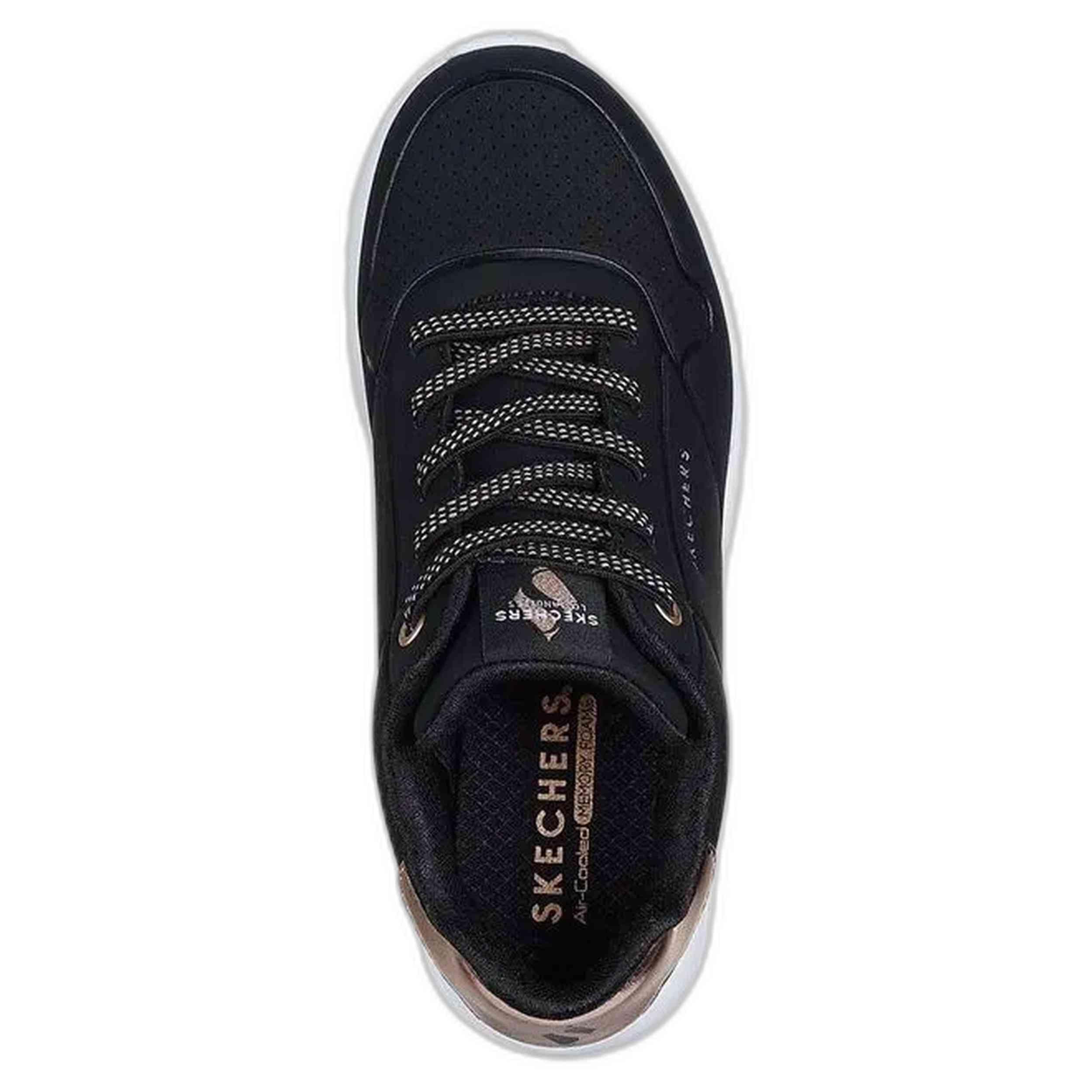 Sapatilhas Skechers modelo 310384LBLK para crianças unissex 4/5