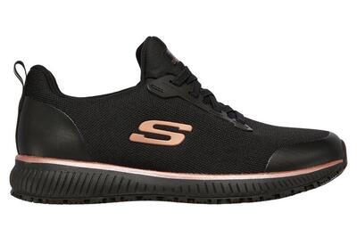Zapatillas Skechers modelo 77222EC-BKRG para mujer