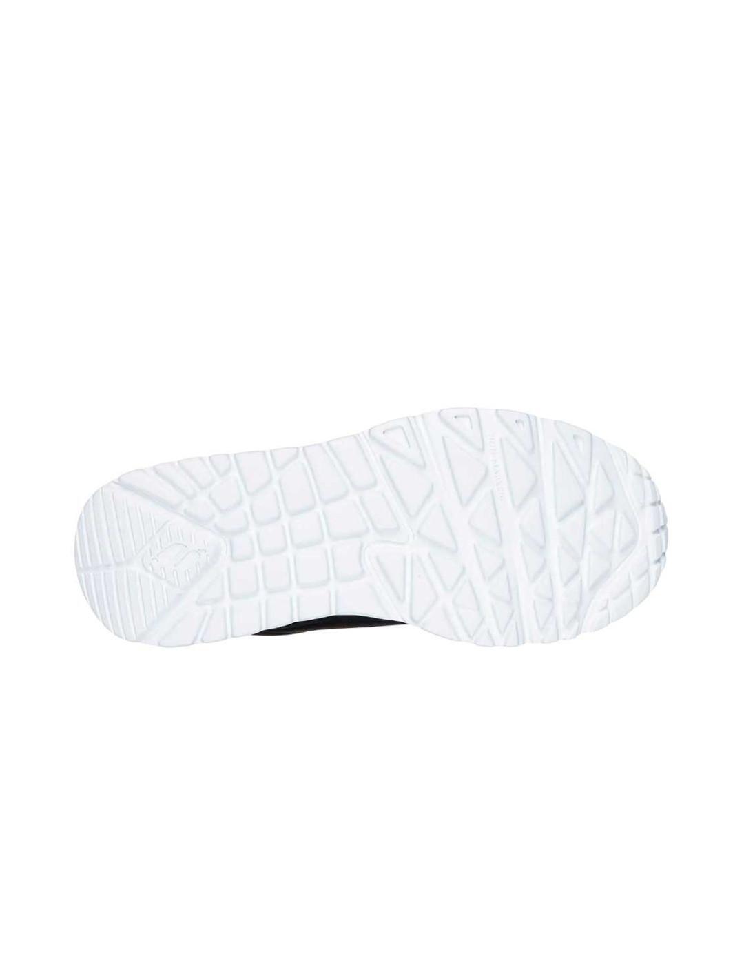 Chaussures pour enfant Skechers Uno lite metallic mode Noir 5/5
