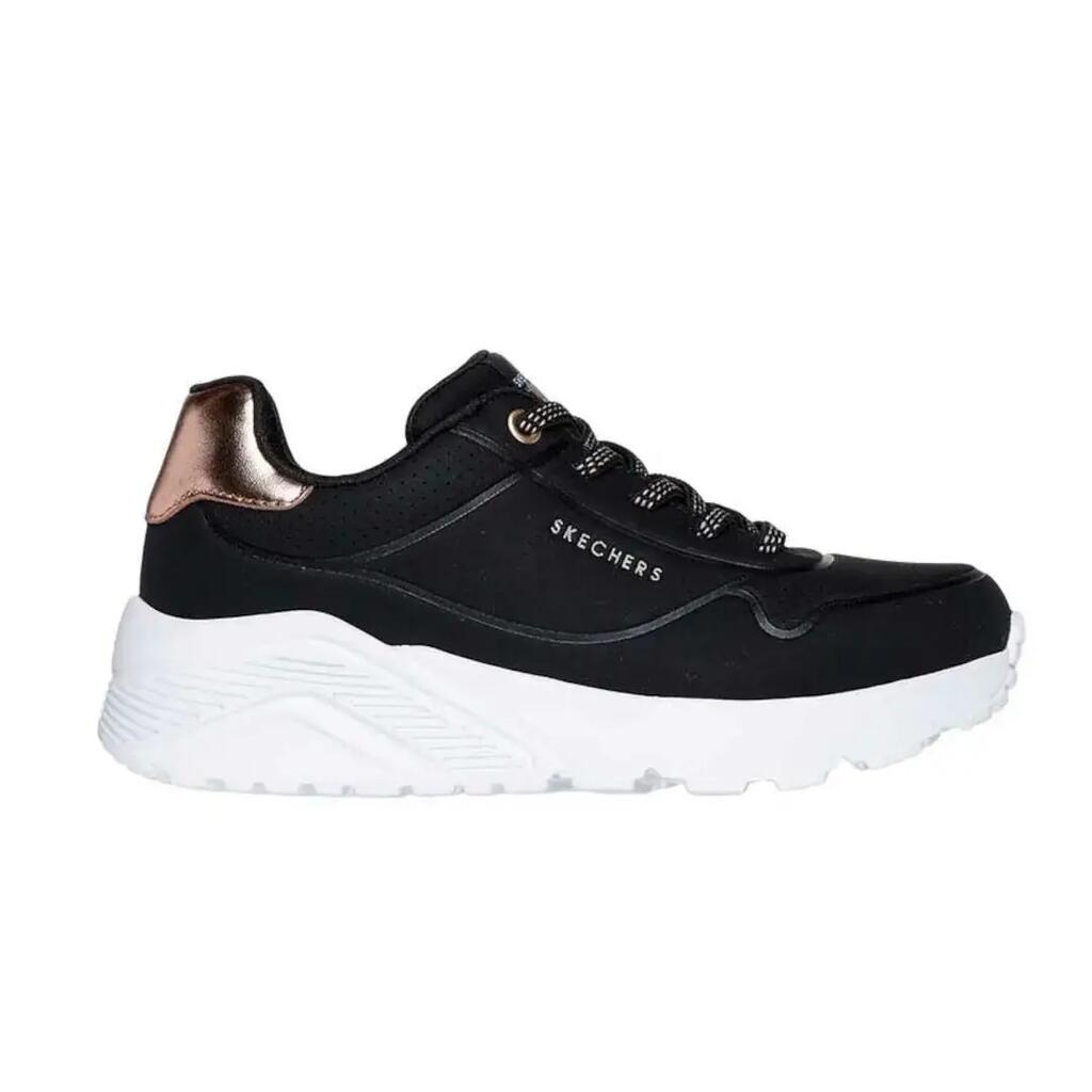 Chaussures pour enfant Skechers Uno lite metallic mode Noir