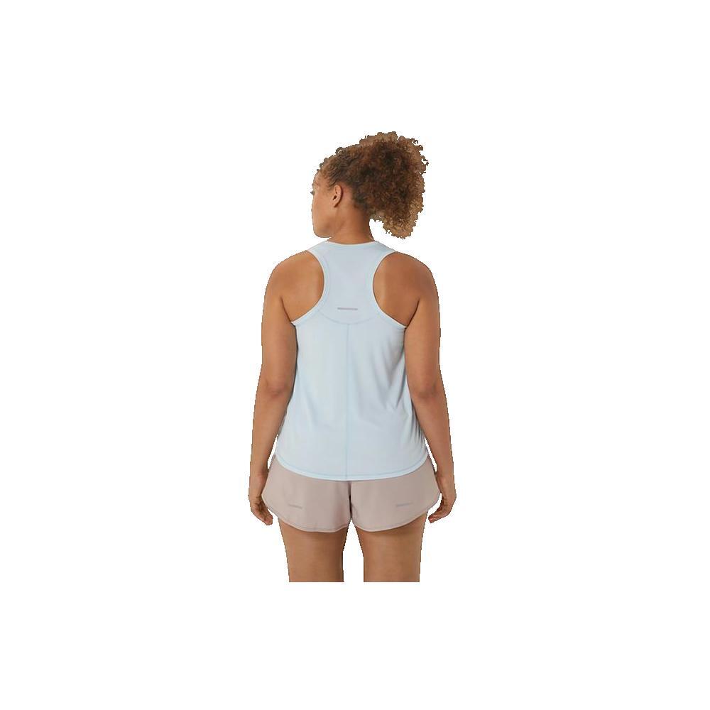 Maglietta Donna Asics T-Shirt De Course Blu 2/4