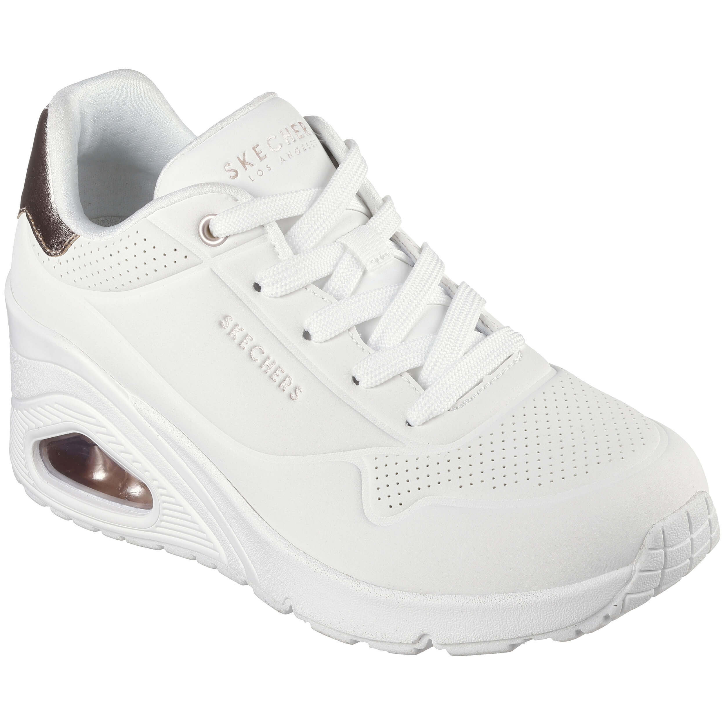 Sapatilhas Skechers Mulher Branco 5/5