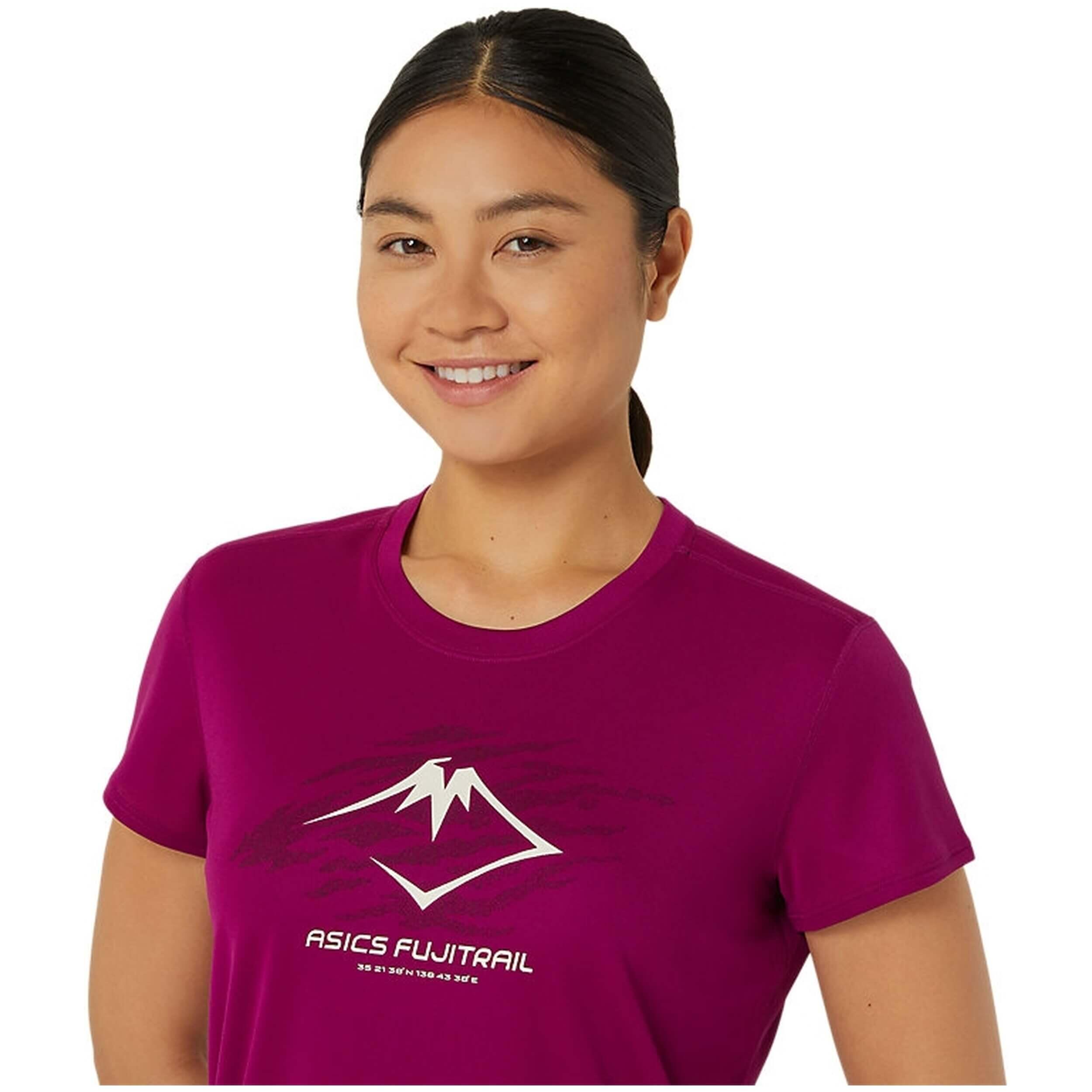 Maglia a maniche corte Asics modello 2012C971-500 per donne 4/5