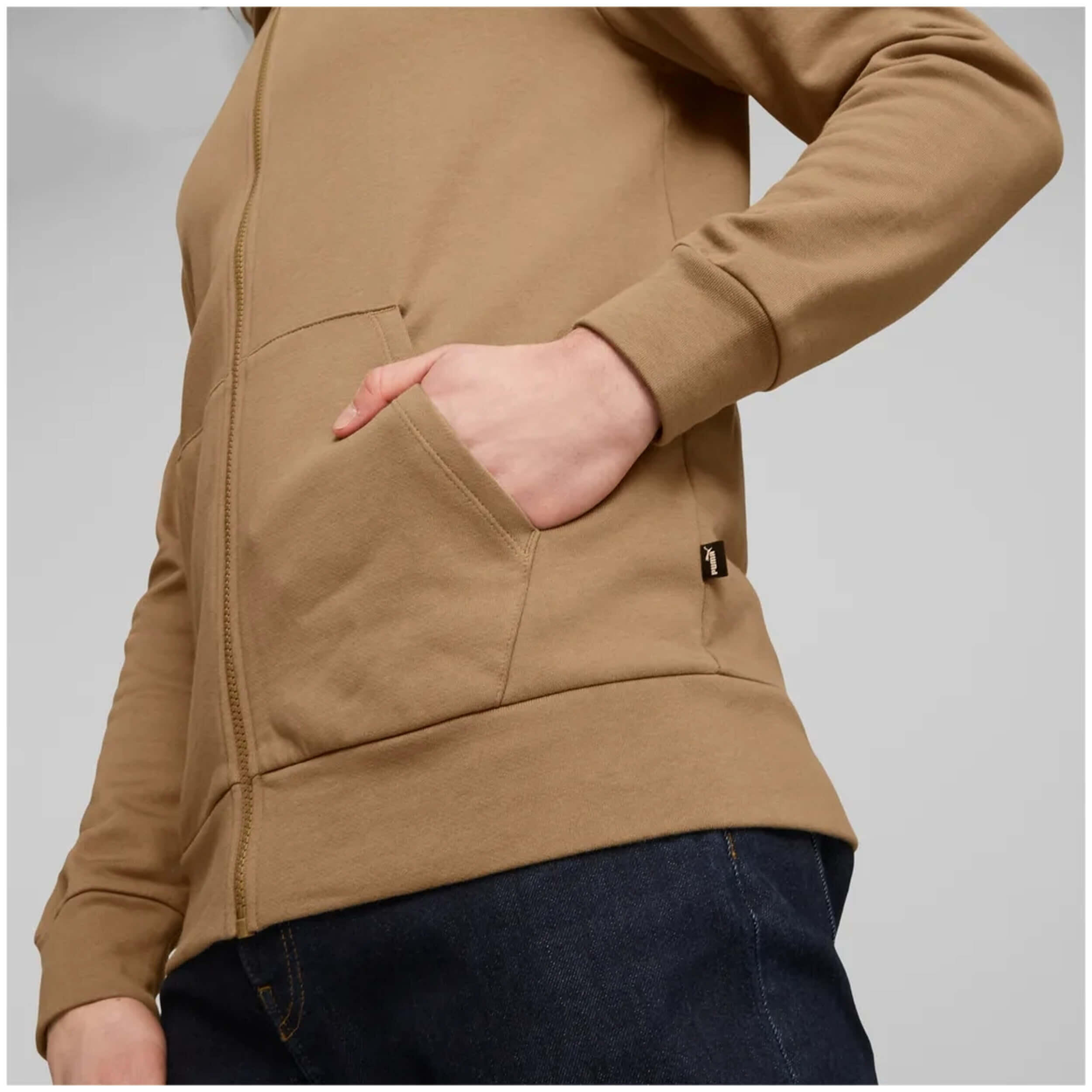 Puma Beige Men's Sweatshirts / Jackets 4/5