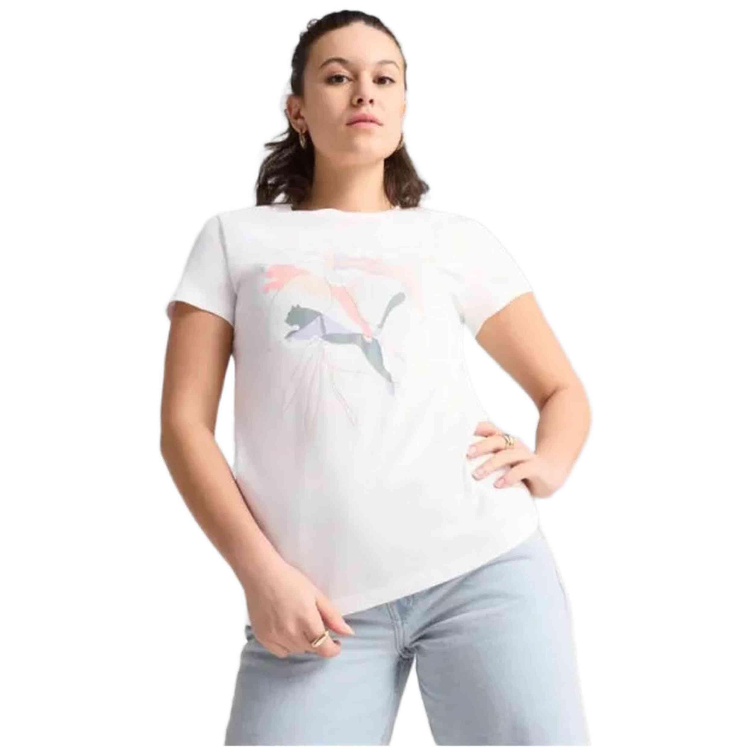 Camiseta de manga corta Puma modelo 685082-02 para mujer 3/5