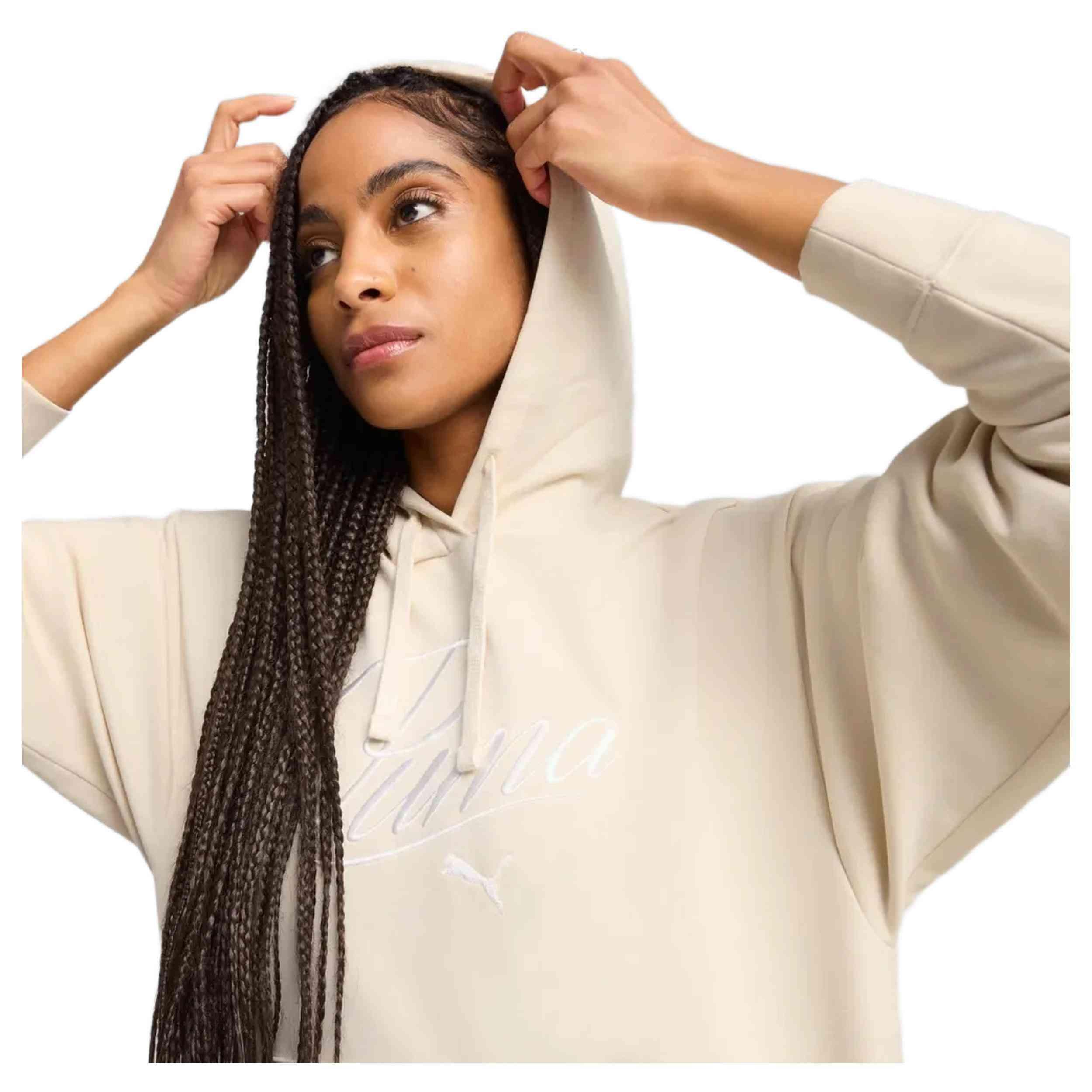 Sweat à capuche Puma modèle 684983-87 pour femmes 2/6