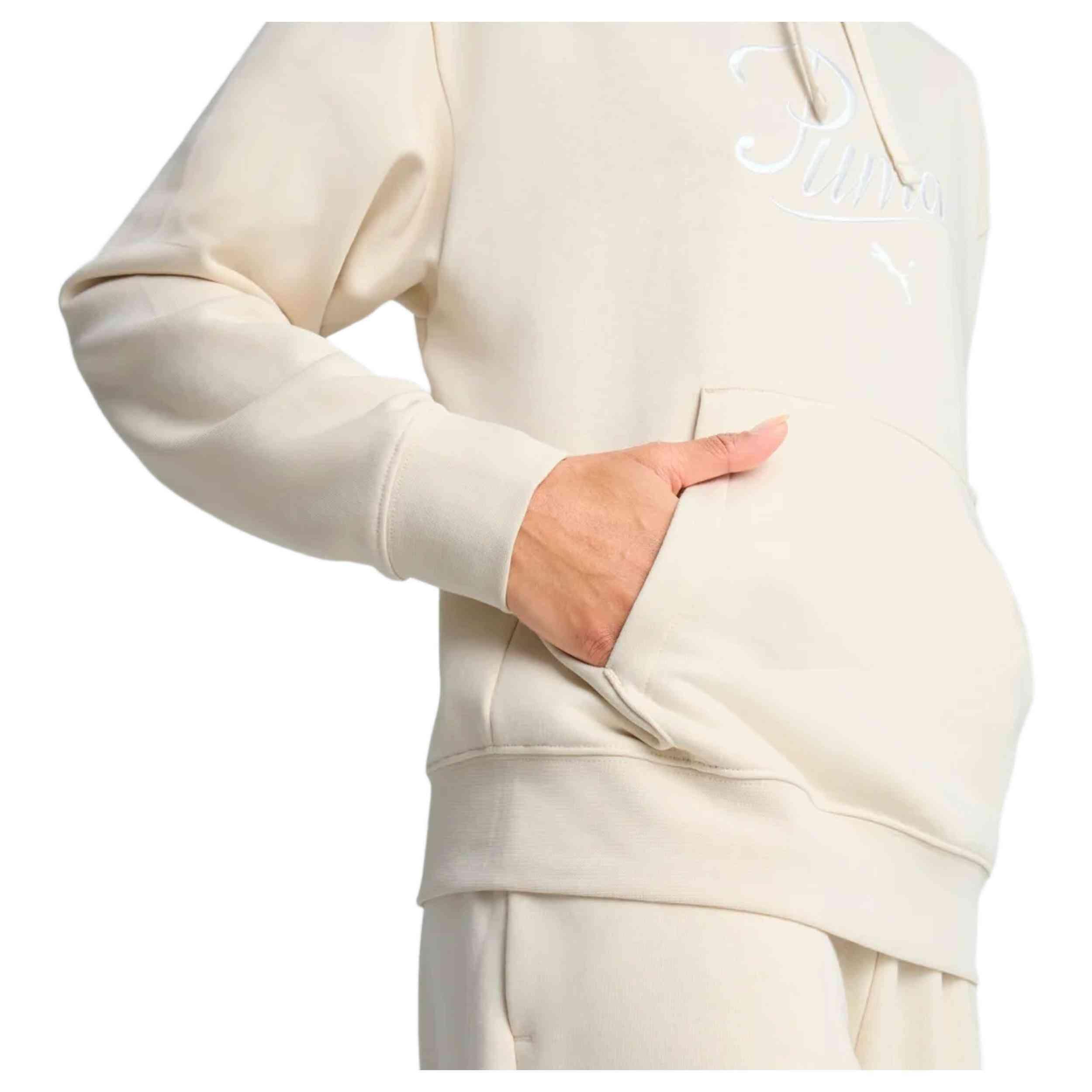 Sweat à capuche Puma modèle 684983-87 pour femmes 5/6
