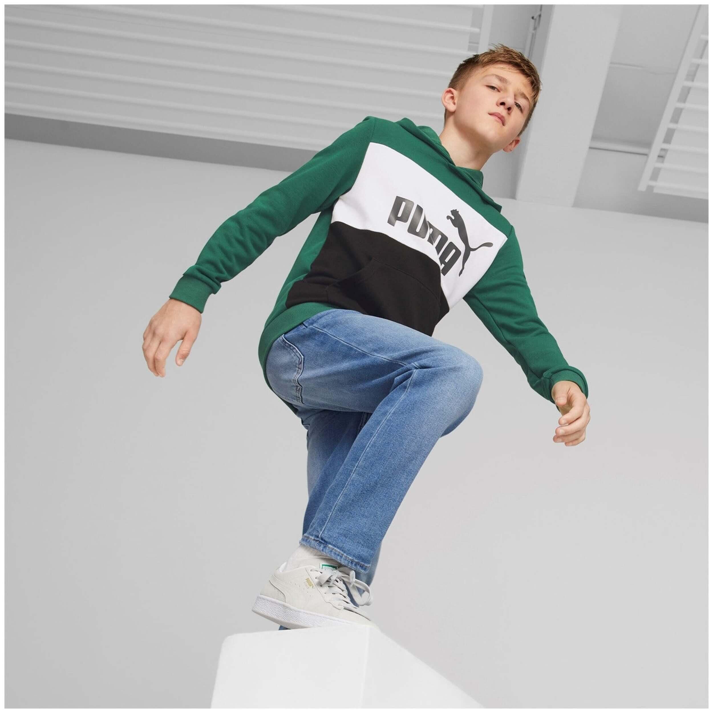 Felpa con cappuccio Puma modello 849082-37 per ragazzi 3/3