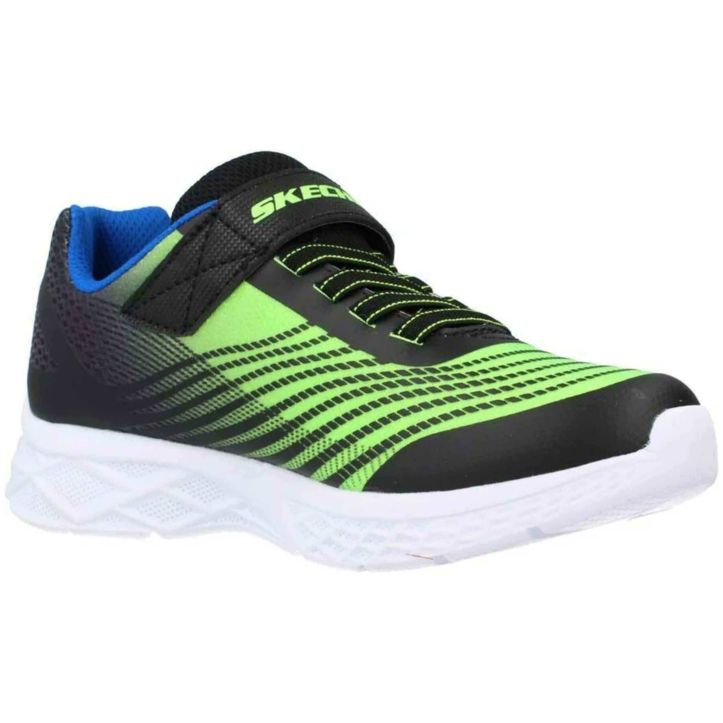 Basket Basse à Scratch Skechers Enfant Microscopec Max 2 - Enfant 5/5