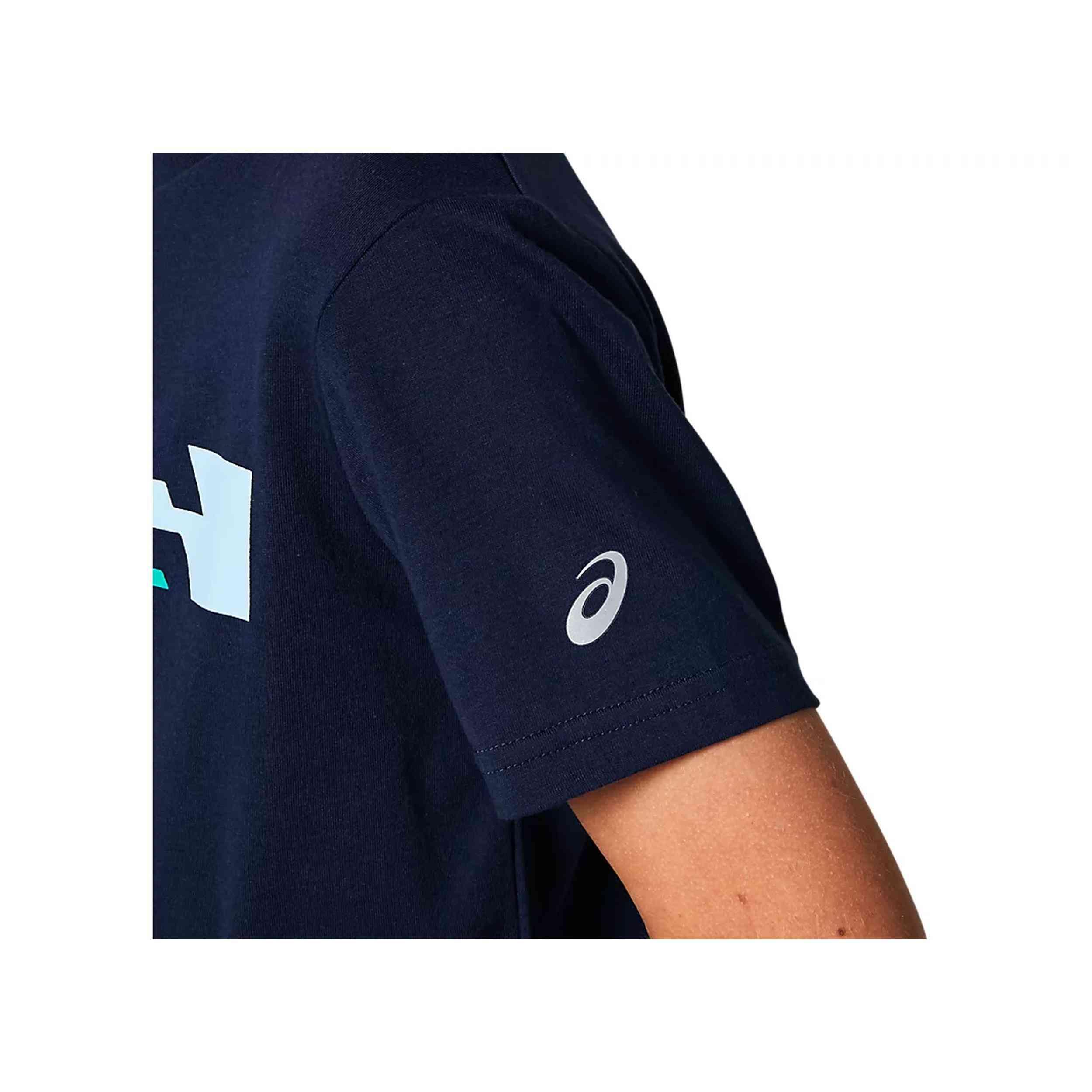T-shirt Asics modèle 2034A083-400 pour unisexe enfants 5/5