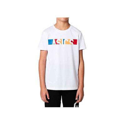 T-shirt met korte mouwen asics voor unisex jongens