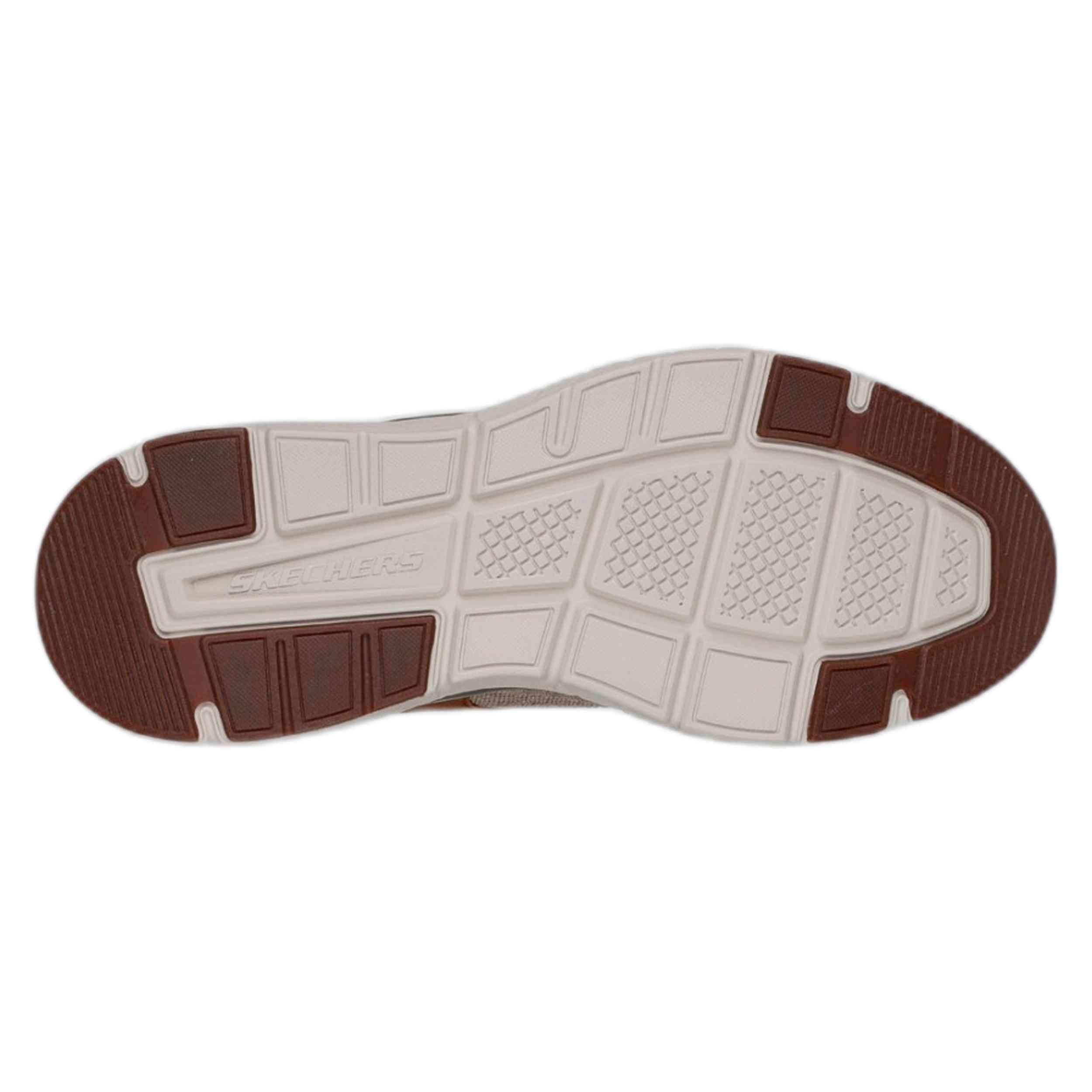 Zapatillas para Hombre Skechers Arch fit crosser slip-in Beige 5/5