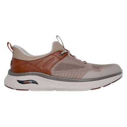 Zapatillas para Hombre Skechers Arch fit crosser slip-in Beige
