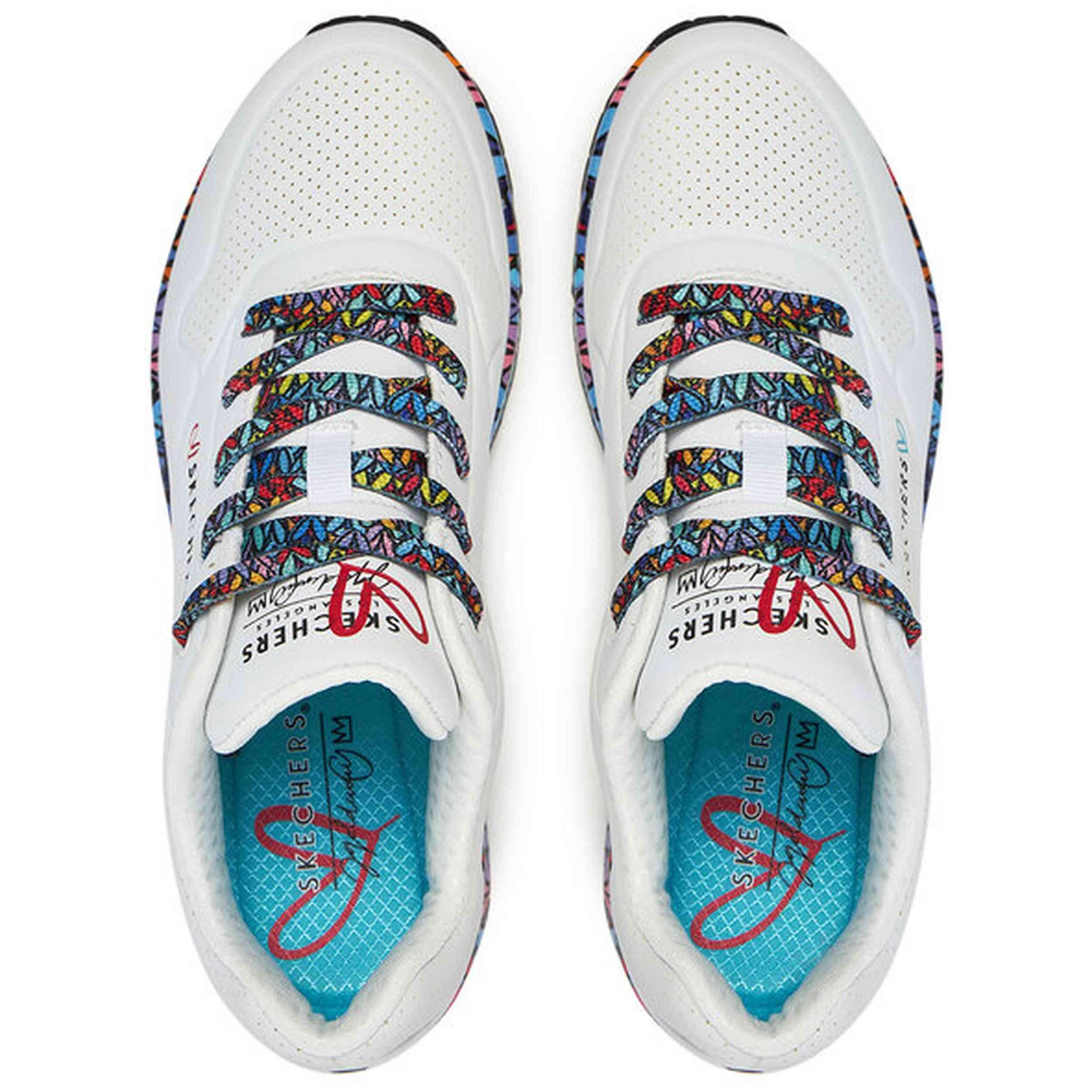 Zapatillas para Mujer Skechers Uno - ravaged love Multicolor 5/5