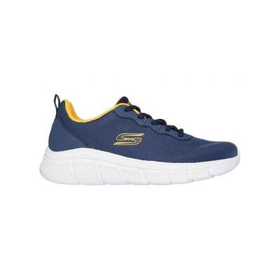 Scarpe da uomo Skechers Bobs sportive blu marino.