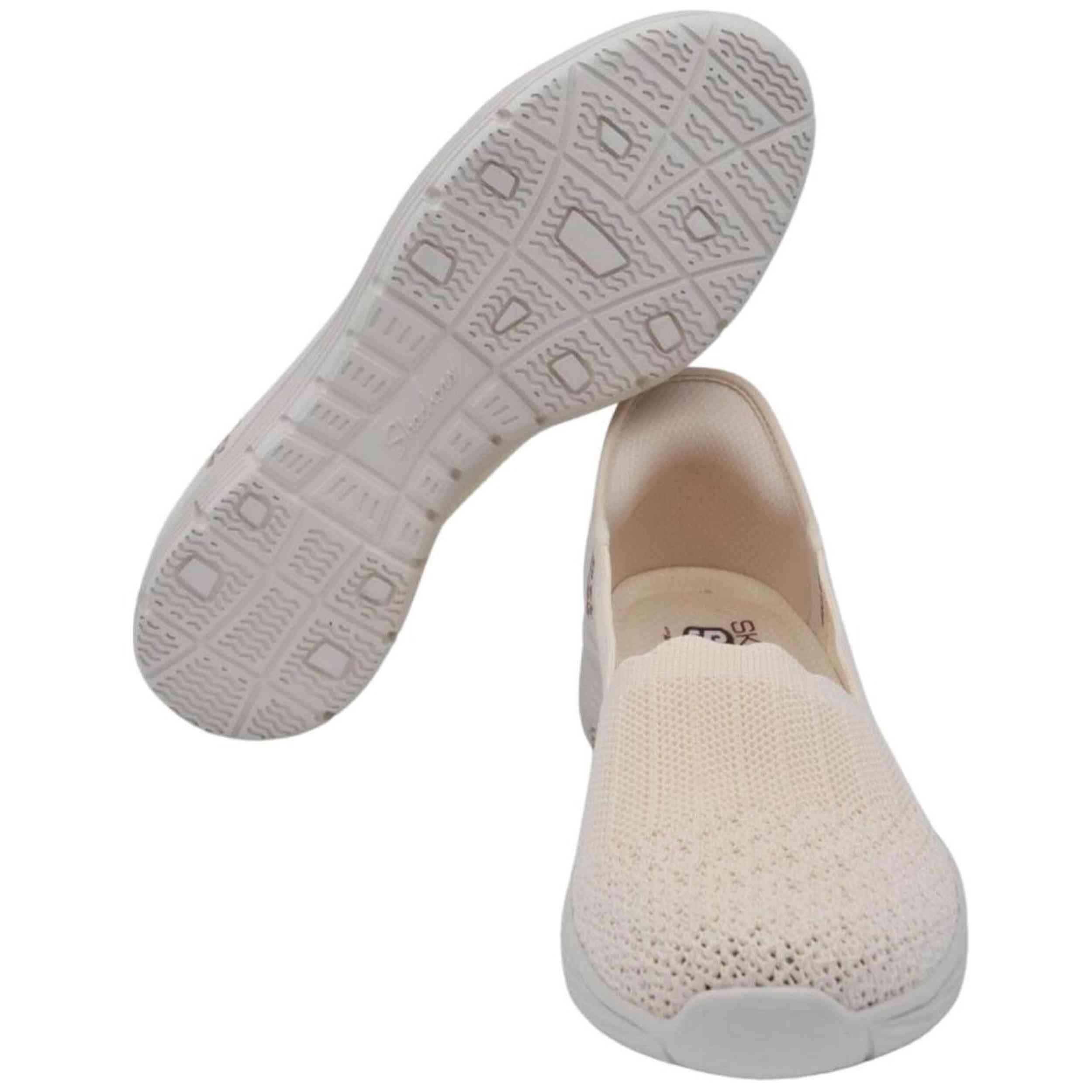 Baskets Skechers modèle 158980-OFWT pour femmes 5/5