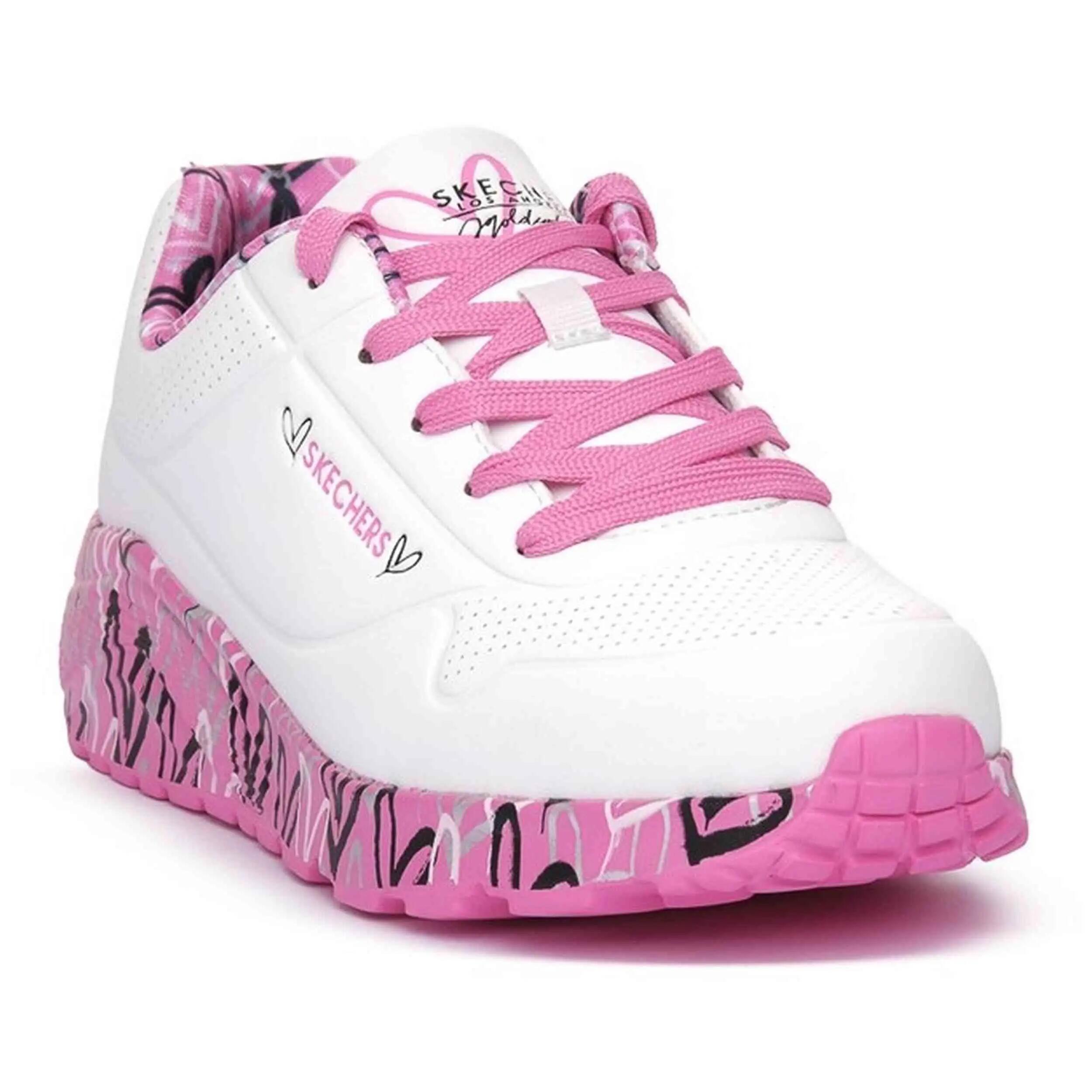 Sapatilhas Skechers modelo 314976LWHP para garotas 2/5