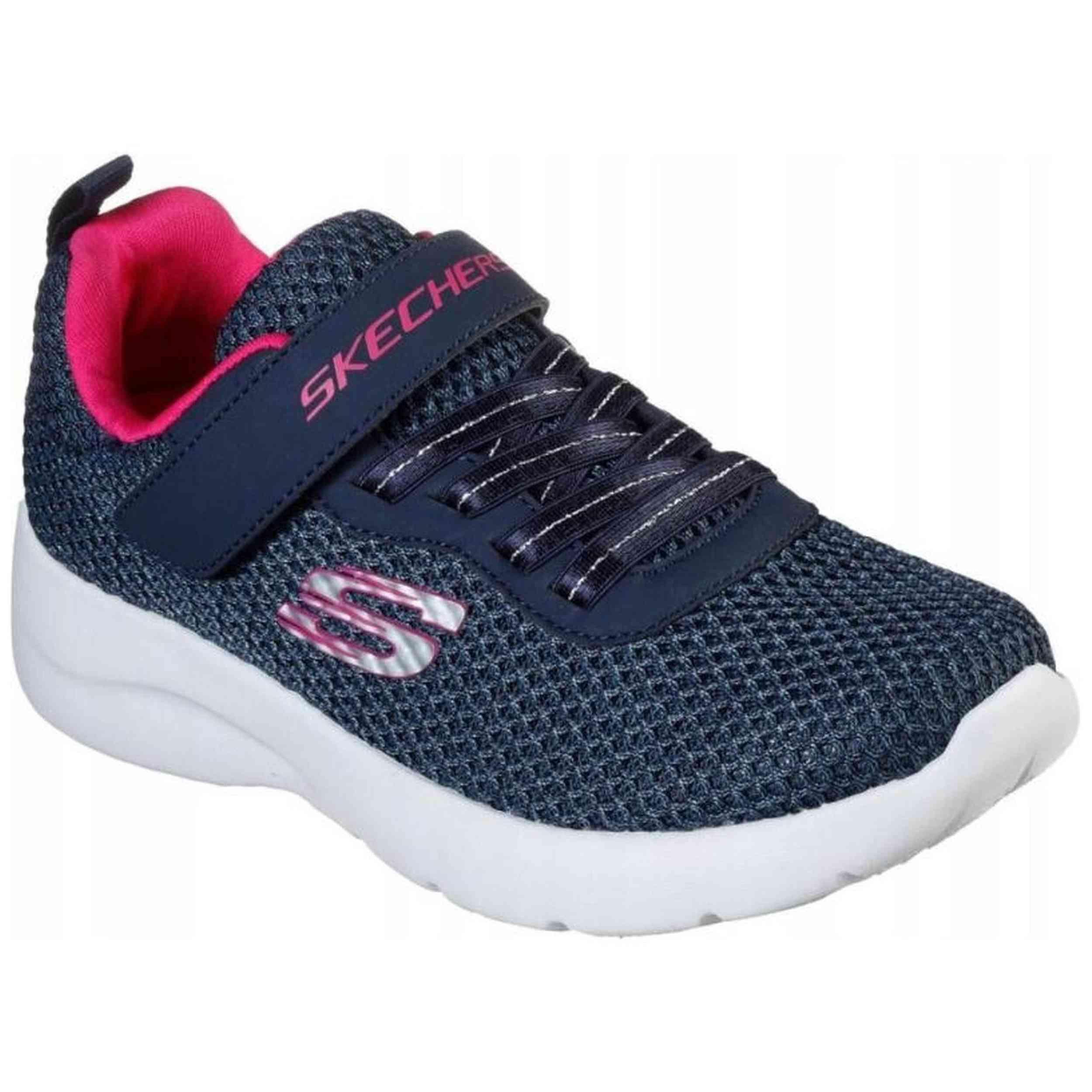 Sapatilhas Skechers modelo 81319L-NVHP para garotas 2/5