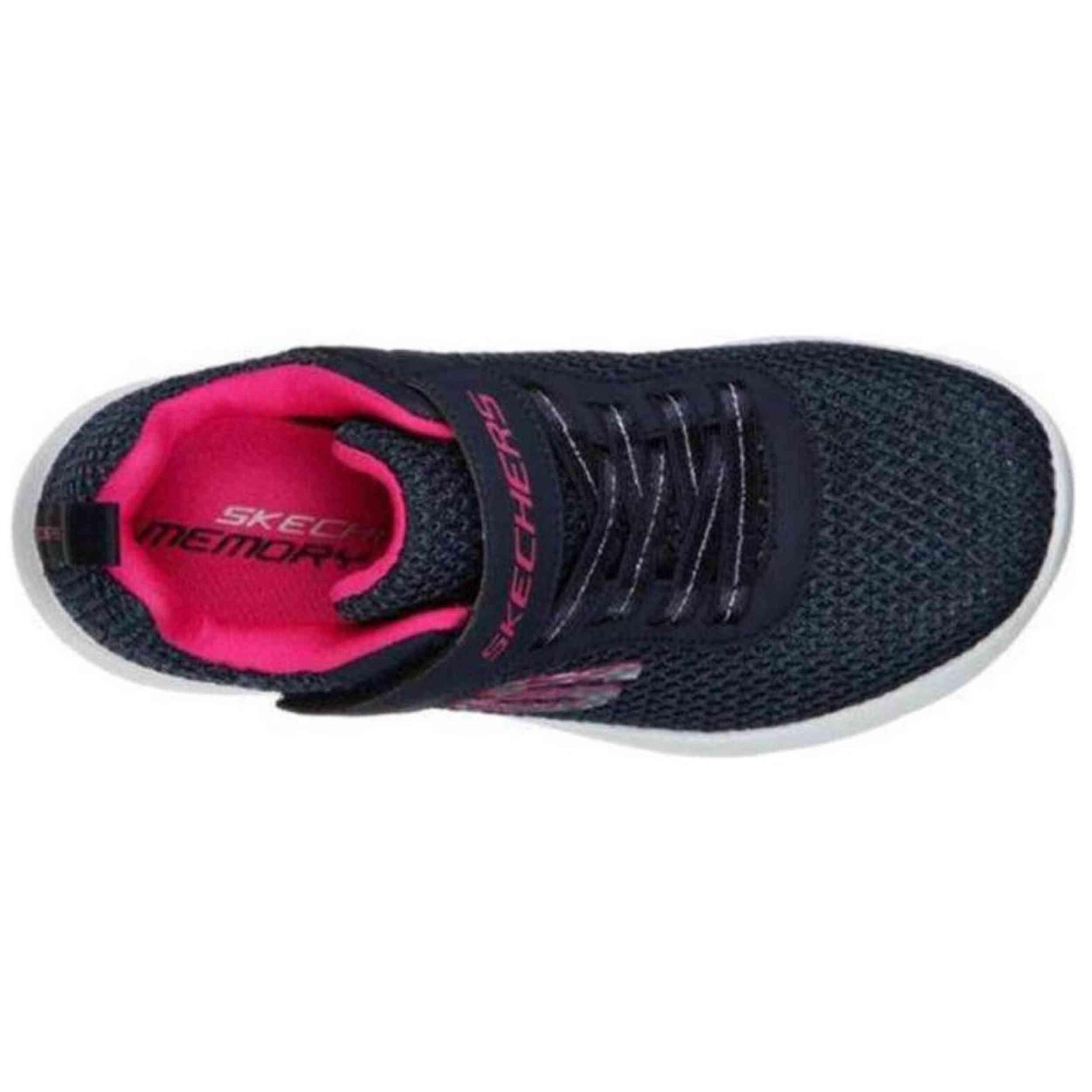 Sapatilhas Skechers modelo 81319L-NVHP para garotas 4/5