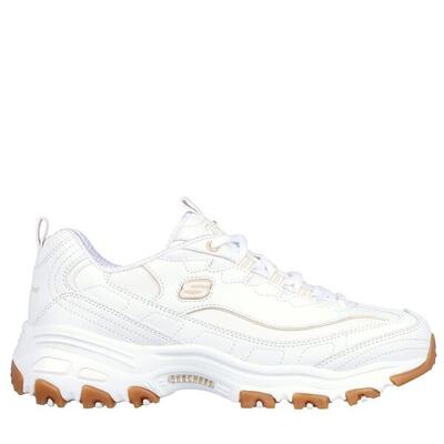 Zapatilla Mujer Skechers D'lites Good Neutral Blanca