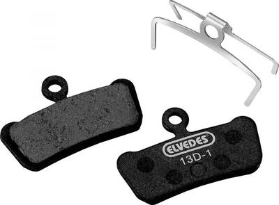 Coppia di pastiglie freni bicicletta in metallo/carbonio Elvedes SRAM Guide / Av