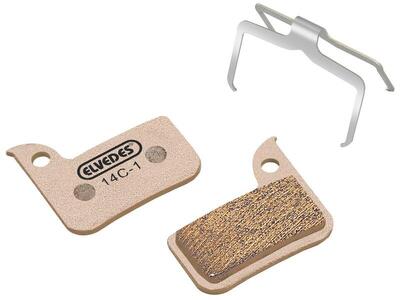 Paar metallischer Fahrradbremsbeläge Elvedes SRAM Red Road