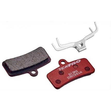 Para 4-tłoczkowych klocków hamulcowych z żywicy Tektro q13rs