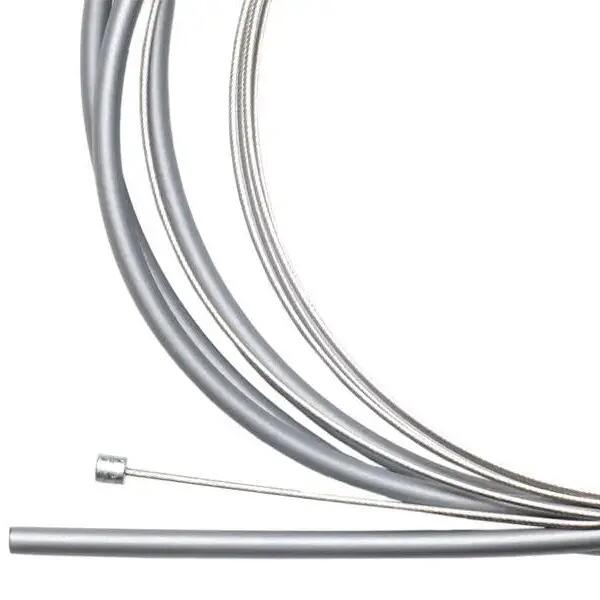 Simson Rollerbrake Brake Cable Set — Stainless Steel 2.25 m, Grey