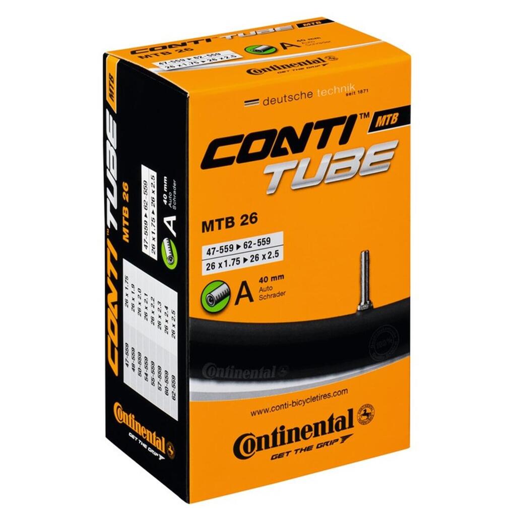 Continental MTB Tube 26x1.75" - 26x2.50" Schrader