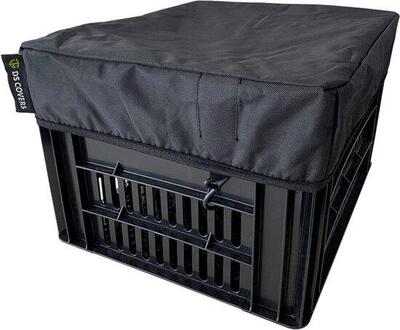Krat afdekhoes crate m 35x45cm zwart